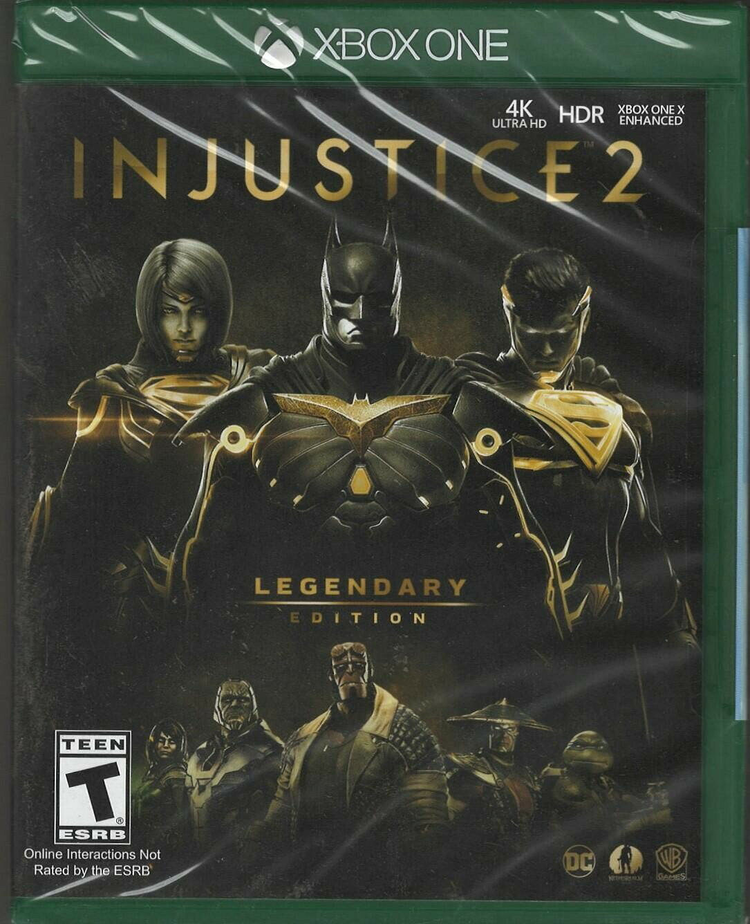 PRODUCT DETAILS 【商品情報】・商品名：Injustice 2: Legendary Edition Xbox One (Brand New Factory Sealed US Version) Xb・対応機種：Xbox One（Xbox One）・仕様：北米版（NTSC-U/C）・言語：英語【コンディション】・新品未開封の海外直輸入品です。・パッケージに輸送によるスレ・小傷がある場合があります。 ■ 北米版ゲームについてのご注意（必ずお読みください） 【北米版 ゲームについてのご注意】こちらの商品は、北米版（海外仕様）のゲームソフトです。・Xbox One（Xbox One）本体はリージョンフリーのため、日本国内の本体でもプレイいただけます。・ゲーム内の表示および音声は、基本的に英語です。日本語には対応していない場合があります。・オンライン機能・ダウンロードコンテンツ等は、アカウントの地域により利用できない場合があります。・海外版であることを理由とした返品・交換はお受けできません。 ■ ご注意 ・掲載画像は実物に近い色味になるよう調整しておりますが、ご利用の環境により差異が生じる場合があります。・複数店舗で在庫を共有しているため、ご注文後に在庫切れとなる場合がございます。・海外倉庫からのお取り寄せのため、発送までに数日〜2〜3週間程度かかる場合があります。 ■ 納期についてお届けの目安を必ずご確認ください。 ご注意 海外からの輸入品となります。海外輸送のため、外箱に軽微なスレ等がある場合がございますが、商品本体には影響ございません。 ※在庫状況は仕入先の在庫情報をもとに出来る限り正確に表示しておりますが、取寄せ商品のため、タイミングによりご注文後に欠品・キャンセルとなる場合がございます。