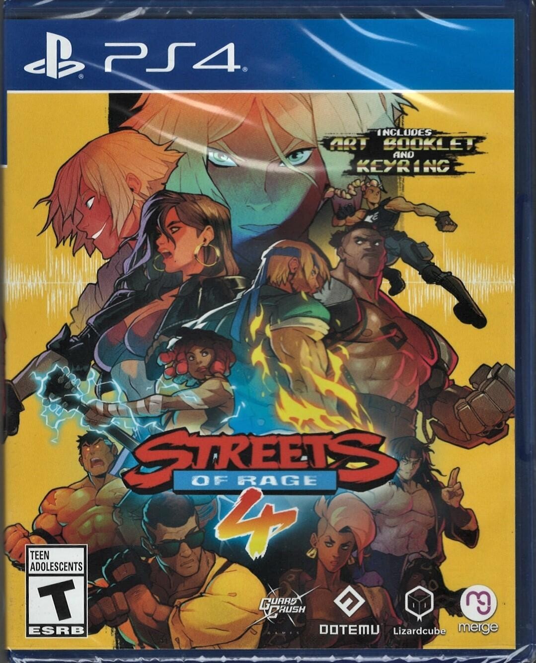 Streets of Rage 4 PS4 (Brand New Factory Sealed US Version) PlayStation 4,PlaySt 北米版 PS4 プレイステーション4 海外版ソフト
