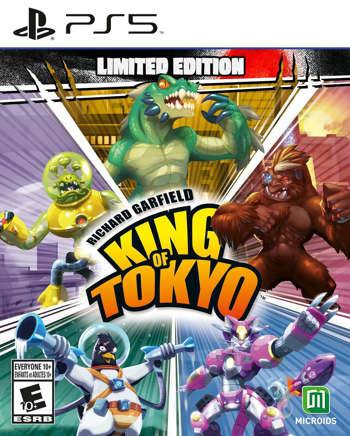 King Of Tokyo Limited Edition - PlayStation 5 北米版 PS5 プレイステーション5 海外版ソフト