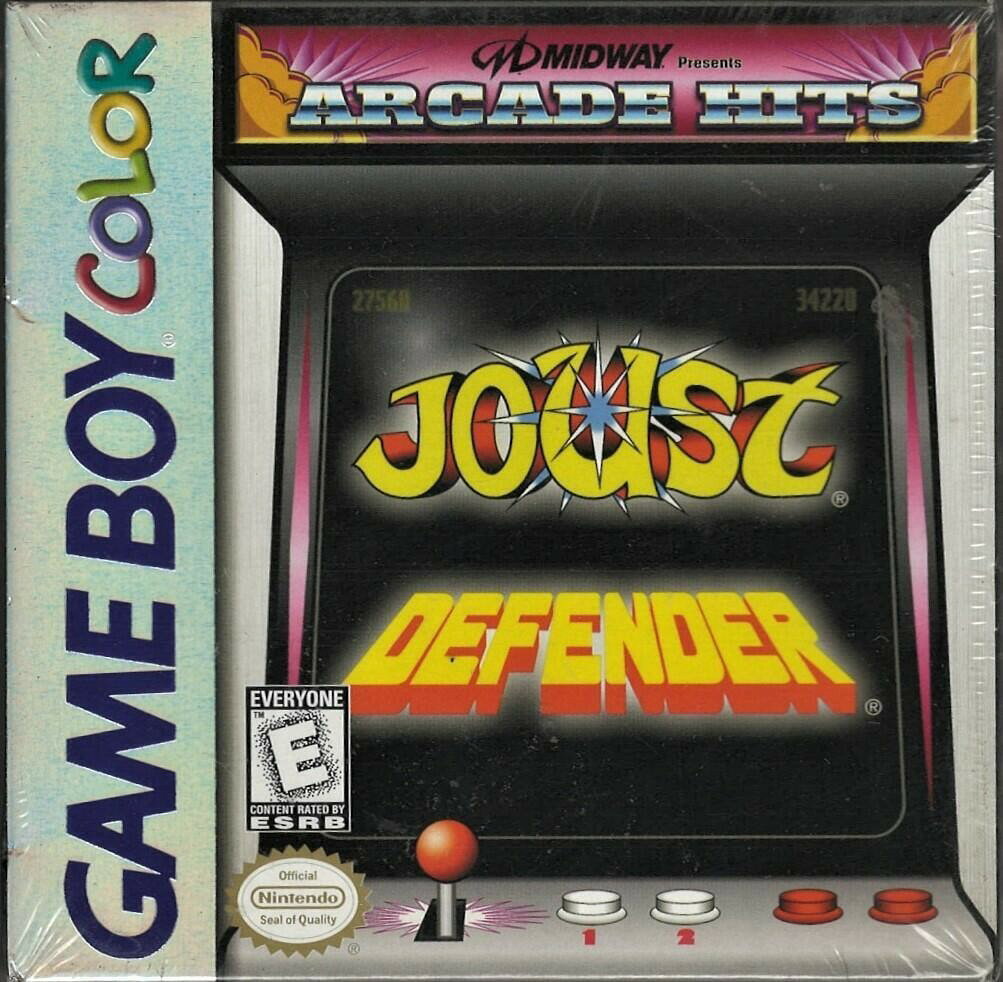 PRODUCT DETAILS 【商品情報】・商品名：Arcade Hits: Joust & Defender - Game Boy Color・対応機種：ゲームボーイカラー（GBC）・仕様：北米版（NTSC-U/C）・言語：英語【コンディション】・新品未開封の海外直輸入品です。・パッケージに輸送によるスレ・小傷がある場合があります。 ■ 北米版ゲームについてのご注意（必ずお読みください） 【北米版 ゲームについてのご注意】こちらの商品は、北米版（海外仕様）のゲームソフトです。・ゲームボーイカラー（GBC）本体はリージョンフリーのため、日本国内の本体でもプレイいただけます。・ゲーム内の表示および音声は、基本的に英語です。日本語には対応していない場合があります。・オンライン機能・ダウンロードコンテンツ等は、アカウントの地域により利用できない場合があります。・海外版であることを理由とした返品・交換はお受けできません。 ■ ご注意 ・掲載画像は実物に近い色味になるよう調整しておりますが、ご利用の環境により差異が生じる場合があります。・複数店舗で在庫を共有しているため、ご注文後に在庫切れとなる場合がございます。・海外倉庫からのお取り寄せのため、発送までに数日〜2〜3週間程度かかる場合があります。 ■ 納期についてお届けの目安を必ずご確認ください。 ご注意 海外からの輸入品となります。海外輸送のため、外箱に軽微なスレ等がある場合がございますが、商品本体には影響ございません。 ※在庫状況は仕入先の在庫情報をもとに出来る限り正確に表示しておりますが、取寄せ商品のため、タイミングによりご注文後に欠品・キャンセルとなる場合がございます。