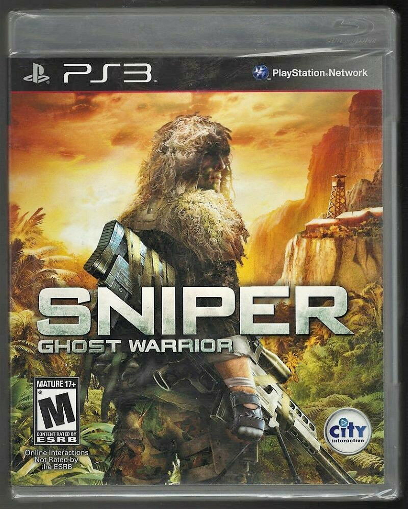 Sniper: Ghost Warrior PS3 (Brand New Factory Sealed US Version) Playstation 3 北米版 PS3 プレイステーション3 海外版ソフト