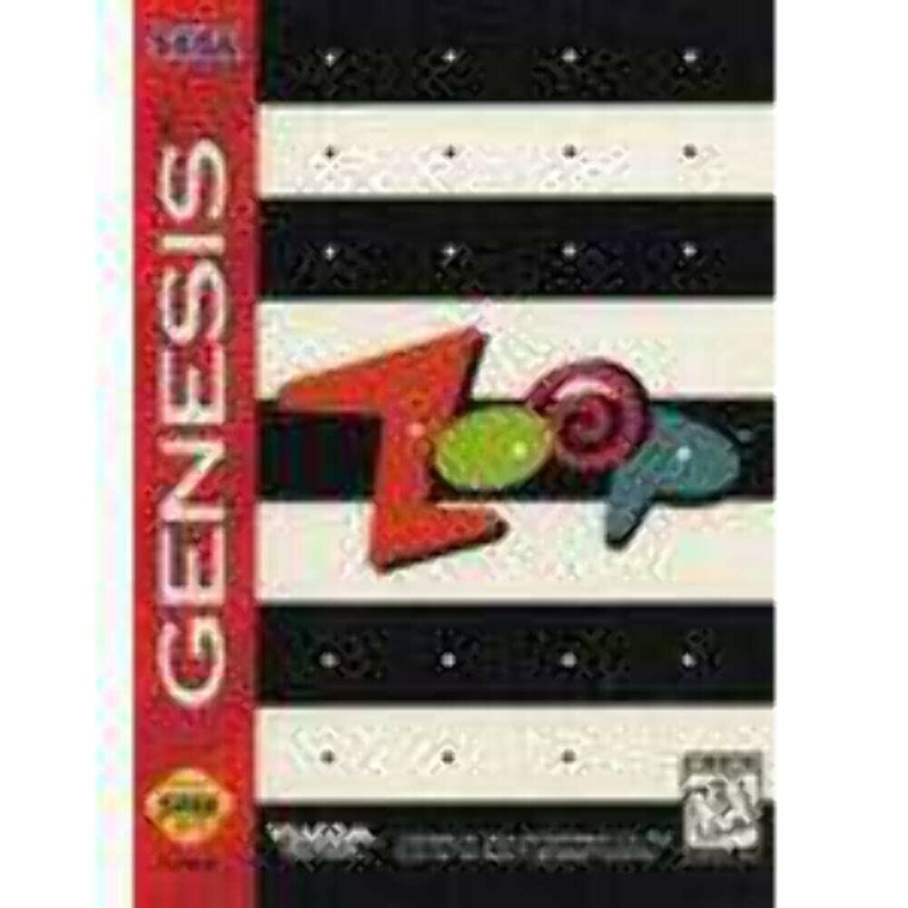 Zoop - Sega Genesis 北米版 Genesis メガドライブ 海外版ソフト
