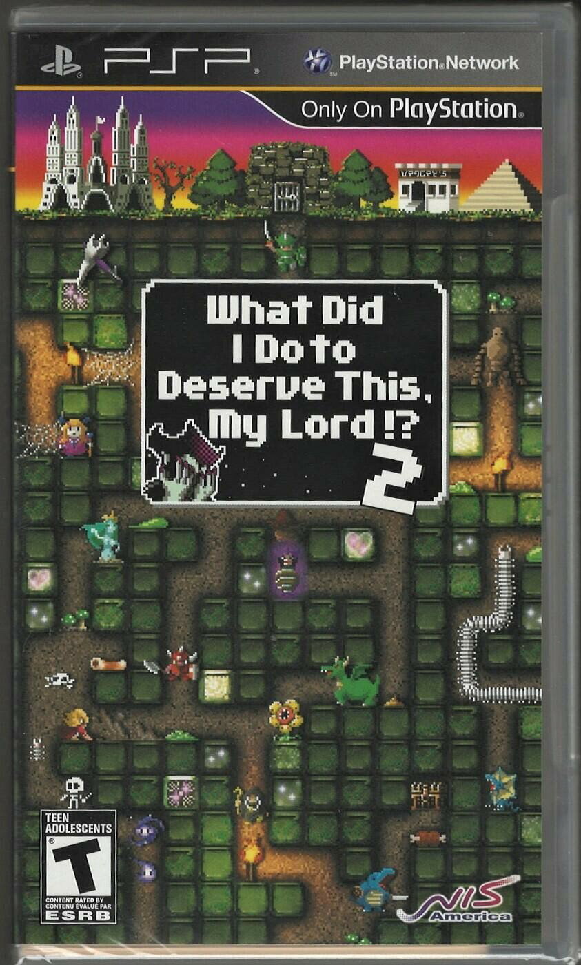 What Did I Do to Deserve This, My Lord! 2 - PlayStation Portable 北米版 PSP PSP 海外版ソフト