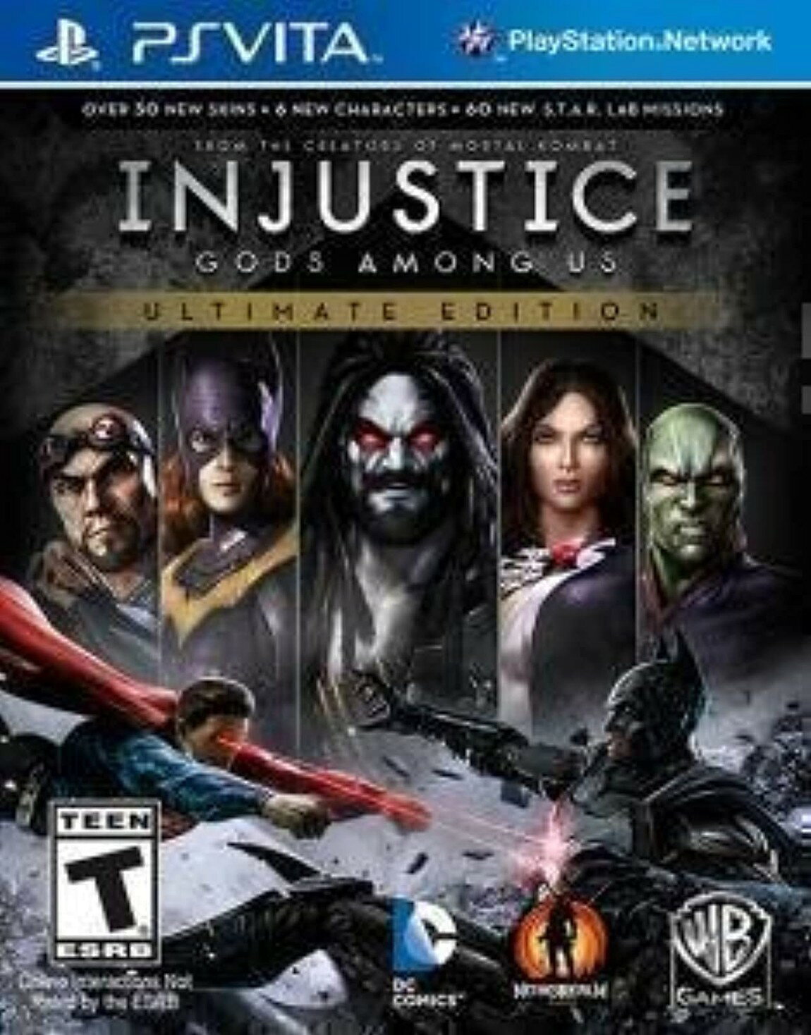 Injustice: Gods Among Us (Ultimate Edition) - PlayStation Vita 北米版 PS Vita PSVita 海外版ソフト