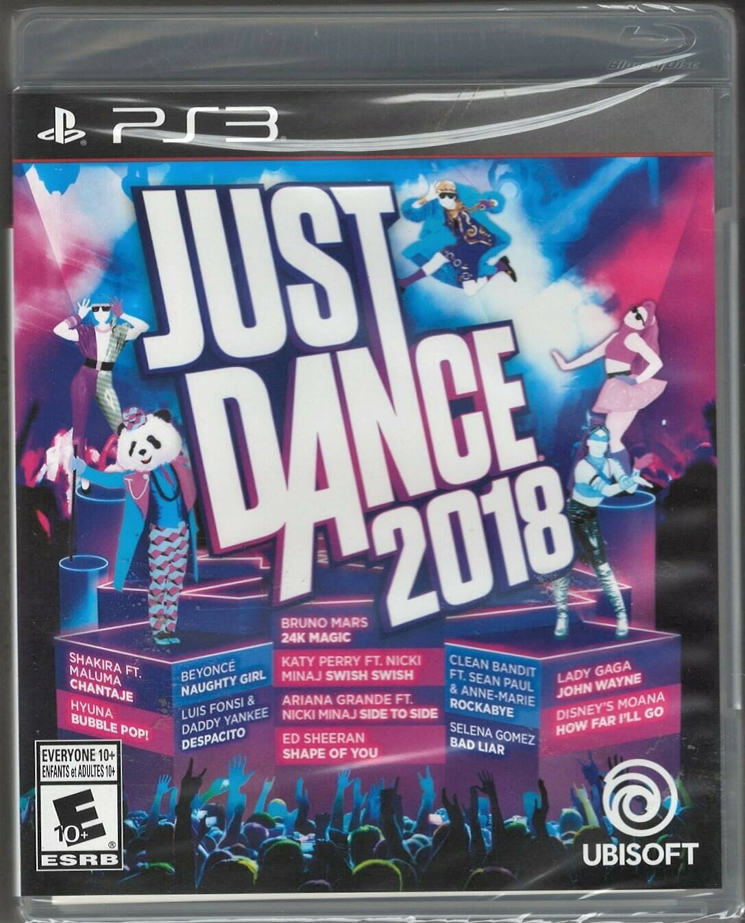 Just Dance 2018 - PlayStation 3 北米版 PS3 プレイステーション3 海外版ソフト