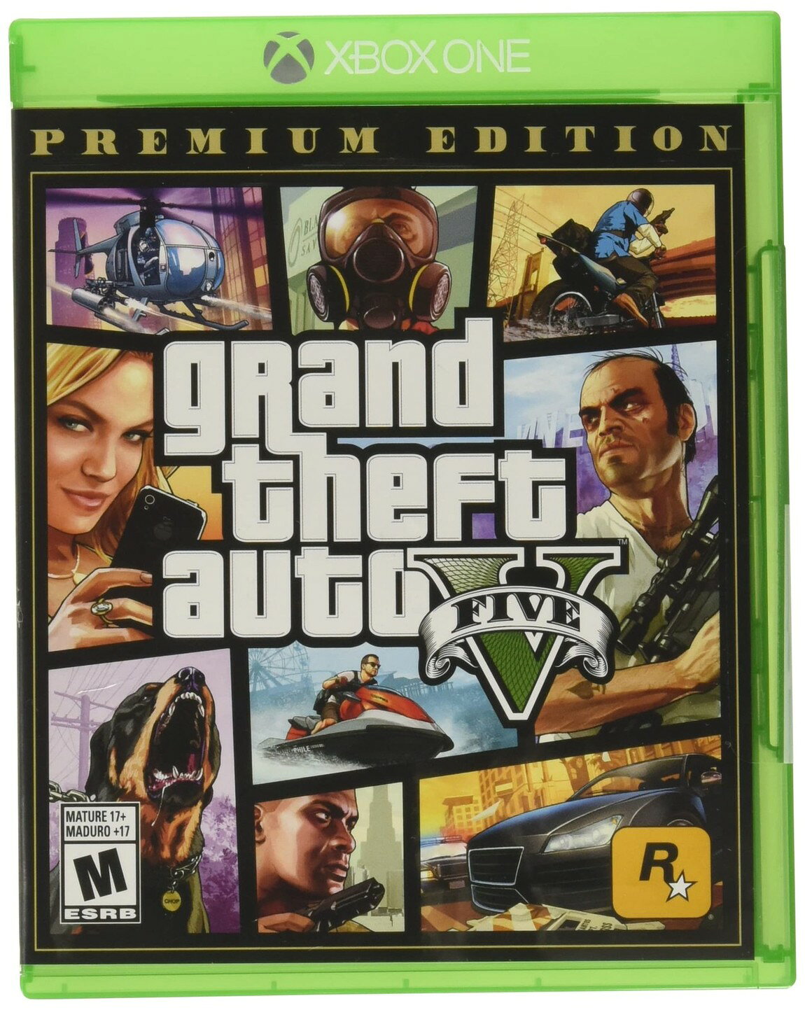 PRODUCT DETAILS 【商品情報】・商品名：Grand Theft Auto V Premium Online Edition LATAM - Xbox One・対応機種：Xbox One（Xbox One）・仕様：北米版（NTSC-U/C）・言語：英語【コンディション】・新品未開封の海外直輸入品です。・パッケージに輸送によるスレ・小傷がある場合があります。 ■ 北米版ゲームについてのご注意（必ずお読みください） 【北米版 ゲームについてのご注意】こちらの商品は、北米版（海外仕様）のゲームソフトです。・Xbox One（Xbox One）本体はリージョンフリーのため、日本国内の本体でもプレイいただけます。・ゲーム内の表示および音声は、基本的に英語です。日本語には対応していない場合があります。・オンライン機能・ダウンロードコンテンツ等は、アカウントの地域により利用できない場合があります。・海外版であることを理由とした返品・交換はお受けできません。 ■ ご注意 ・掲載画像は実物に近い色味になるよう調整しておりますが、ご利用の環境により差異が生じる場合があります。・複数店舗で在庫を共有しているため、ご注文後に在庫切れとなる場合がございます。・海外倉庫からのお取り寄せのため、発送までに数日〜2〜3週間程度かかる場合があります。 ■ 納期についてお届けの目安を必ずご確認ください。 ご注意 海外からの輸入品となります。海外輸送のため、外箱に軽微なスレ等がある場合がございますが、商品本体には影響ございません。 ※在庫状況は仕入先の在庫情報をもとに出来る限り正確に表示しておりますが、取寄せ商品のため、タイミングによりご注文後に欠品・キャンセルとなる場合がございます。