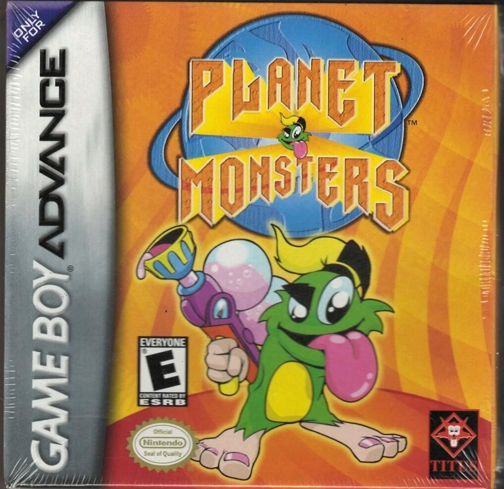 Planet Monster - GameBoy Advance 北米版 GBA ゲームボーイアドバンス 海外版ソフト