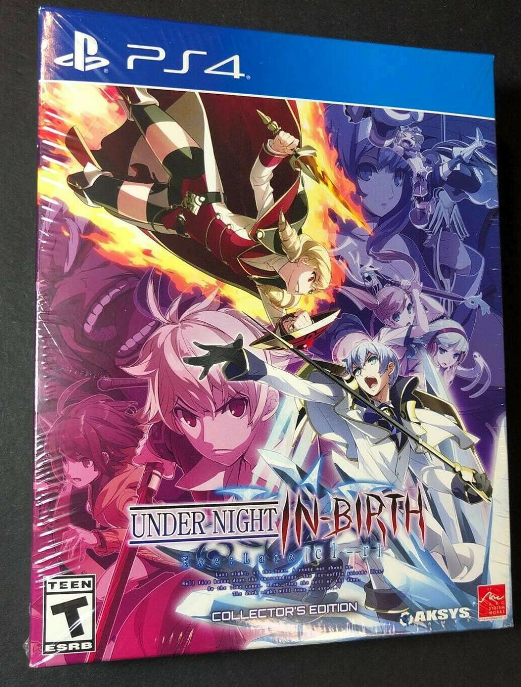Under Night In-Birth Exe: Late[Cl-R] - PS4 Collectors Edition (Brand New Factory 北米版 PS4 プレイステーション4 海外版ソフト