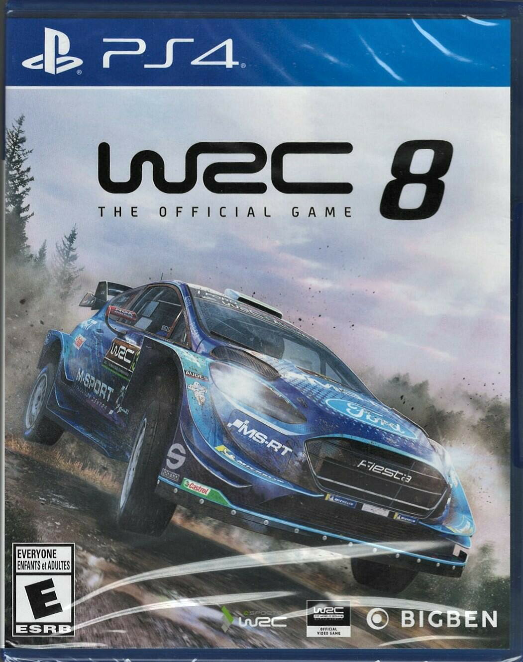 WRC 8: FIA World Rally Championship PS4 (Brand New Factory Sealed US Version) Pl 北米版 PS4 プレイステーション4 海外版ソフト