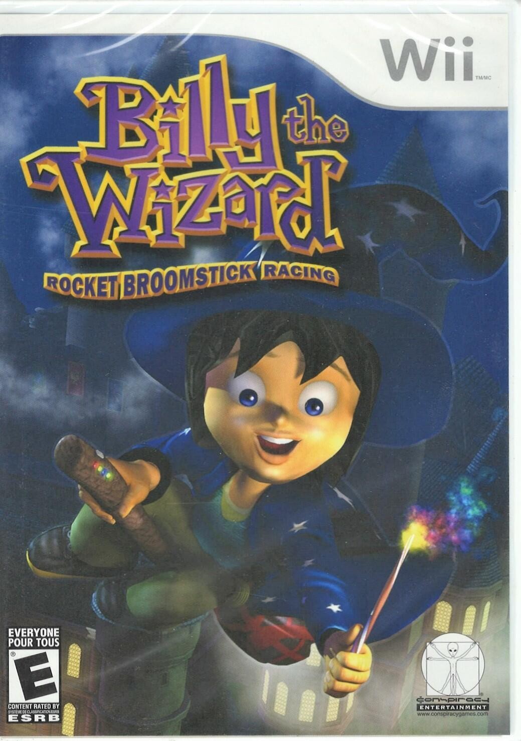 Billy the Wizard: Rocket Broomstick Racing WII (Brand New Factory Sealed US Vers 北米版 Wii Wii 海外版ソフト