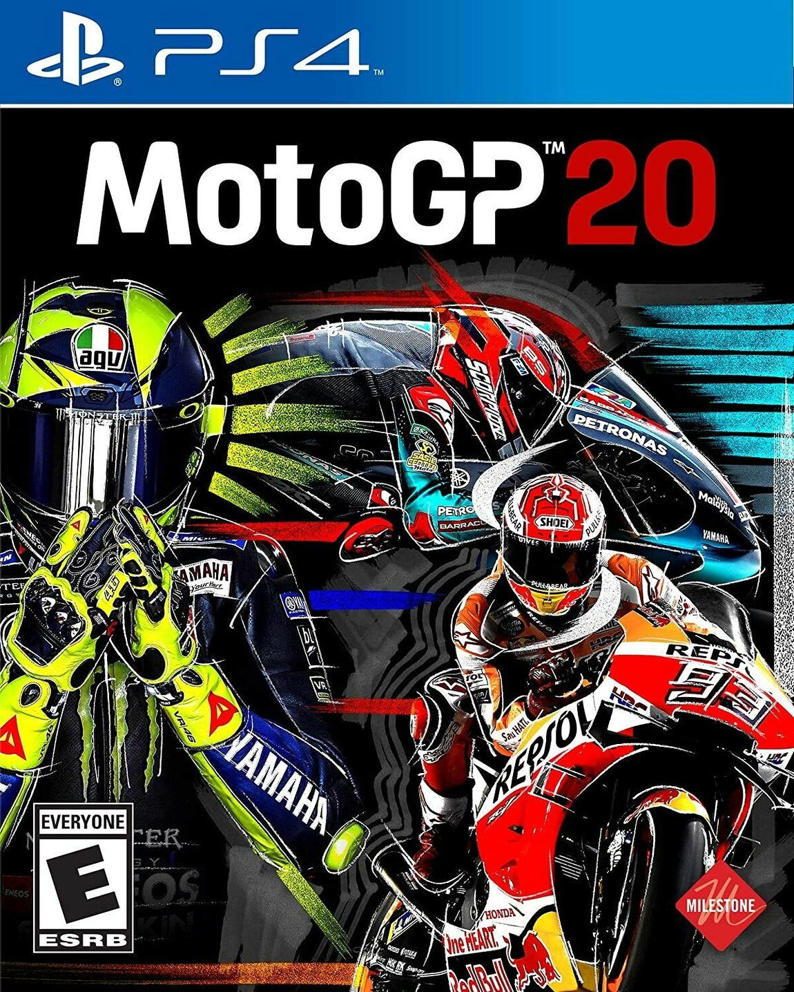 PRODUCT DETAILS 【商品情報】・商品名：MotoGP 20 - PlayStation 4・対応機種：プレイステーション4（PS4）・仕様：北米版（NTSC-U/C）・言語：英語【コンディション】・新品未開封の海外直輸入品です。・パッケージに輸送によるスレ・小傷がある場合があります。 ■ 北米版ゲームについてのご注意（必ずお読みください） 【北米版 ゲームについてのご注意】こちらの商品は、北米版（海外仕様）のゲームソフトです。・プレイステーション4（PS4）本体はリージョンフリーのため、日本国内の本体でもプレイいただけます。・ゲーム内の表示および音声は、基本的に英語です。日本語には対応していない場合があります。・オンライン機能・ダウンロードコンテンツ等は、アカウントの地域により利用できない場合があります。・海外版であることを理由とした返品・交換はお受けできません。 ■ ご注意 ・掲載画像は実物に近い色味になるよう調整しておりますが、ご利用の環境により差異が生じる場合があります。・複数店舗で在庫を共有しているため、ご注文後に在庫切れとなる場合がございます。・海外倉庫からのお取り寄せのため、発送までに数日〜2〜3週間程度かかる場合があります。 ■ 納期についてお届けの目安を必ずご確認ください。 ご注意 海外からの輸入品となります。海外輸送のため、外箱に軽微なスレ等がある場合がございますが、商品本体には影響ございません。 ※在庫状況は仕入先の在庫情報をもとに出来る限り正確に表示しておりますが、取寄せ商品のため、タイミングによりご注文後に欠品・キャンセルとなる場合がございます。