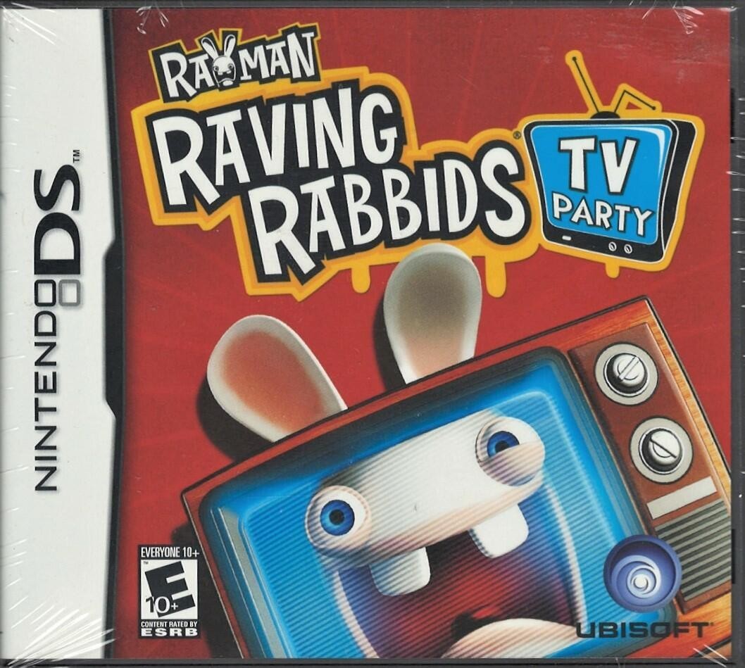 PRODUCT DETAILS 【商品情報】・商品名：Rayman Raving Rabbids TV Party NDS (Brand New Factory Sealed US Version) Nintend・対応機種：ニンテンドーDS（DS）・仕様：北米版（NTSC-U/C）・言語：英語【コンディション】・新品未開封の海外直輸入品です。・パッケージに輸送によるスレ・小傷がある場合があります。 ■ 北米版ゲームについてのご注意（必ずお読みください） 【北米版 ゲームについてのご注意】こちらの商品は、北米版（海外仕様）のゲームソフトです。・ニンテンドーDS（DS）本体はリージョンフリーのため、日本国内の本体でもプレイいただけます。・ゲーム内の表示および音声は、基本的に英語です。日本語には対応していない場合があります。・オンライン機能・ダウンロードコンテンツ等は、アカウントの地域により利用できない場合があります。・海外版であることを理由とした返品・交換はお受けできません。 ■ ご注意 ・掲載画像は実物に近い色味になるよう調整しておりますが、ご利用の環境により差異が生じる場合があります。・複数店舗で在庫を共有しているため、ご注文後に在庫切れとなる場合がございます。・海外倉庫からのお取り寄せのため、発送までに数日〜2〜3週間程度かかる場合があります。 ■ 納期についてお届けの目安を必ずご確認ください。 ご注意 海外からの輸入品となります。海外輸送のため、外箱に軽微なスレ等がある場合がございますが、商品本体には影響ございません。 ※在庫状況は仕入先の在庫情報をもとに出来る限り正確に表示しておりますが、取寄せ商品のため、タイミングによりご注文後に欠品・キャンセルとなる場合がございます。