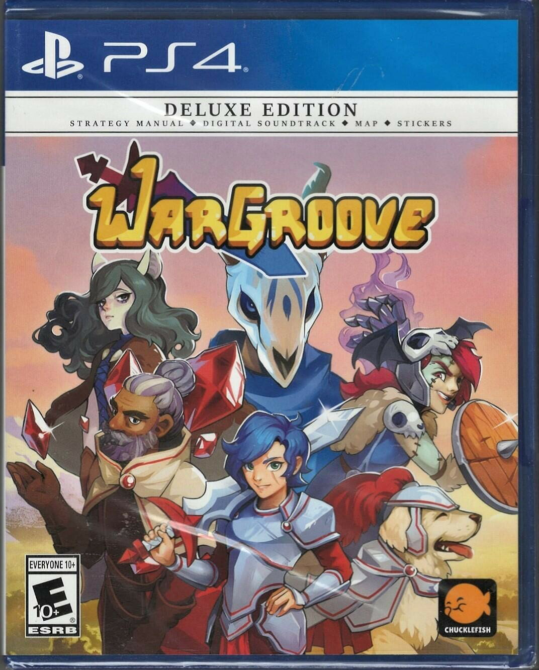 PRODUCT DETAILS 【商品情報】・商品名：Wargroove Deluxe Edition - PlayStation 4・対応機種：プレイステーション4（PS4）・仕様：北米版（NTSC-U/C）・言語：英語【コンディション】・新品未開封の海外直輸入品です。・パッケージに輸送によるスレ・小傷がある場合があります。 ■ 北米版ゲームについてのご注意（必ずお読みください） 【北米版 ゲームについてのご注意】こちらの商品は、北米版（海外仕様）のゲームソフトです。・プレイステーション4（PS4）本体はリージョンフリーのため、日本国内の本体でもプレイいただけます。・ゲーム内の表示および音声は、基本的に英語です。日本語には対応していない場合があります。・オンライン機能・ダウンロードコンテンツ等は、アカウントの地域により利用できない場合があります。・海外版であることを理由とした返品・交換はお受けできません。 ■ ご注意 ・掲載画像は実物に近い色味になるよう調整しておりますが、ご利用の環境により差異が生じる場合があります。・複数店舗で在庫を共有しているため、ご注文後に在庫切れとなる場合がございます。・海外倉庫からのお取り寄せのため、発送までに数日〜2〜3週間程度かかる場合があります。 ■ 納期についてお届けの目安を必ずご確認ください。 ご注意 海外からの輸入品となります。海外輸送のため、外箱に軽微なスレ等がある場合がございますが、商品本体には影響ございません。 ※在庫状況は仕入先の在庫情報をもとに出来る限り正確に表示しておりますが、取寄せ商品のため、タイミングによりご注文後に欠品・キャンセルとなる場合がございます。