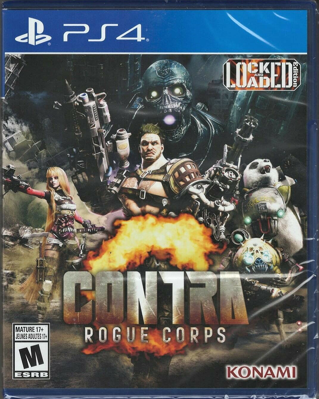 CONTRA Rogue Corps PS4 (Brand New Factory Sealed US Version) PlayStation 4,PlayS 北米版 PS4 プレイステーション4 海外版ソフト