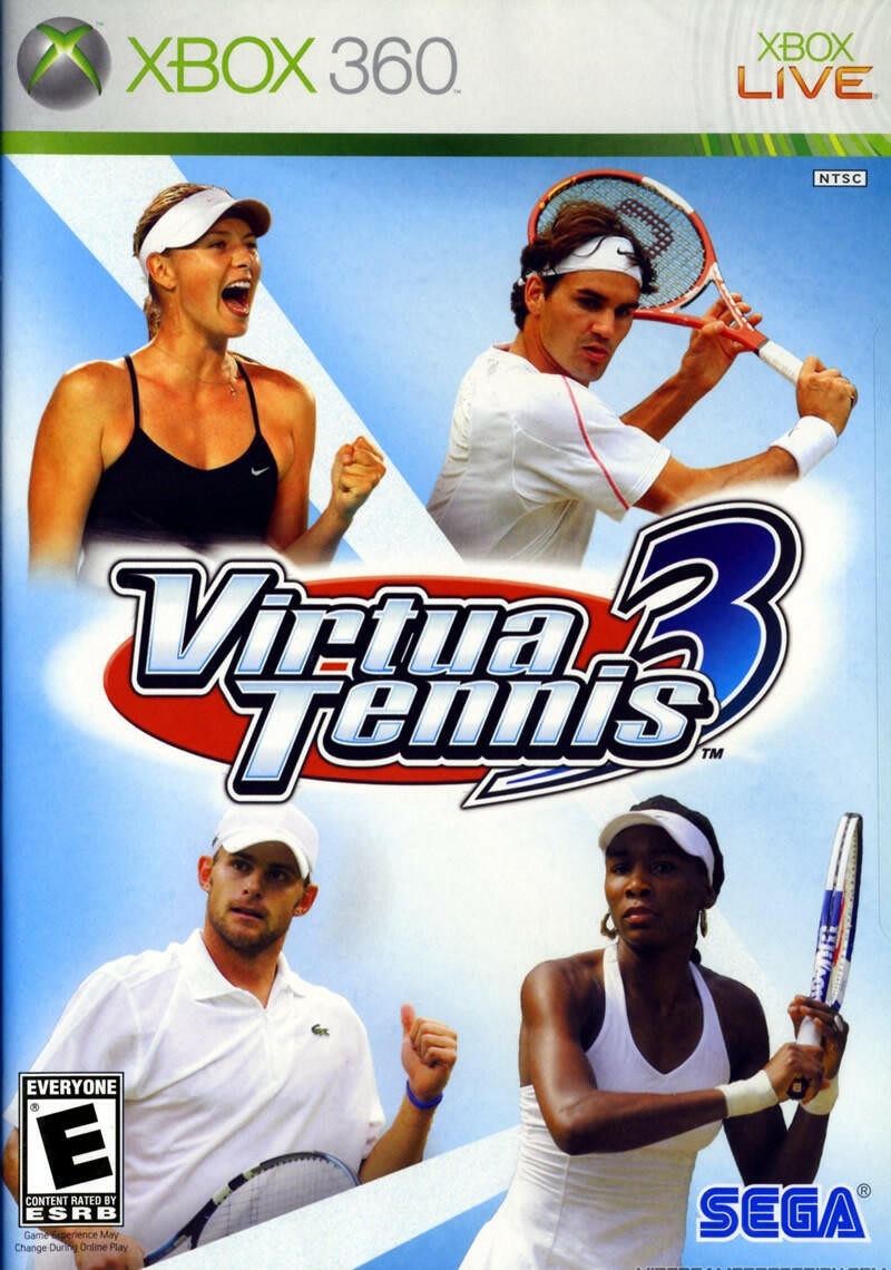 Virtua Tennis 3 Xbox 360 (Brand New Factory Sealed US Version) Xbox 360 北米版 Xbox 360 Xbox360 海外版ソフト