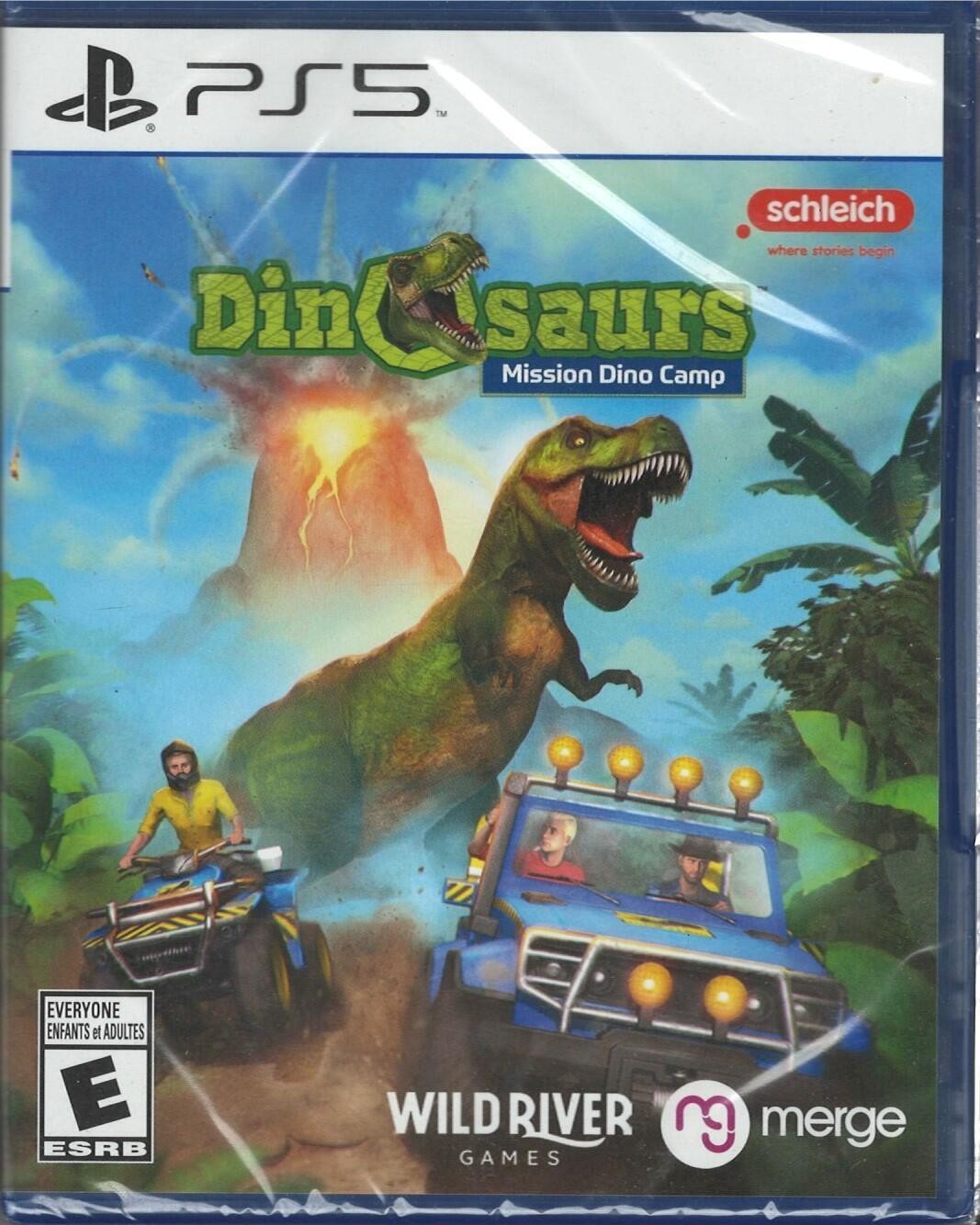 PRODUCT DETAILS 【商品情報】・商品名：Dinosaurs Mission Dino Camp - PlayStation 5・対応機種：プレイステーション5（PS5）・仕様：北米版（NTSC-U/C）・言語：英語【コンディション】・新品未開封の海外直輸入品です。・パッケージに輸送によるスレ・小傷がある場合があります。 ■ 北米版ゲームについてのご注意（必ずお読みください） 【北米版 ゲームについてのご注意】こちらの商品は、北米版（海外仕様）のゲームソフトです。・プレイステーション5（PS5）本体はリージョンフリーのため、日本国内の本体でもプレイいただけます。・ゲーム内の表示および音声は、基本的に英語です。日本語には対応していない場合があります。・オンライン機能・ダウンロードコンテンツ等は、アカウントの地域により利用できない場合があります。・海外版であることを理由とした返品・交換はお受けできません。 ■ ご注意 ・掲載画像は実物に近い色味になるよう調整しておりますが、ご利用の環境により差異が生じる場合があります。・複数店舗で在庫を共有しているため、ご注文後に在庫切れとなる場合がございます。・海外倉庫からのお取り寄せのため、発送までに数日〜2〜3週間程度かかる場合があります。 ■ 納期についてお届けの目安を必ずご確認ください。 ご注意 海外からの輸入品となります。海外輸送のため、外箱に軽微なスレ等がある場合がございますが、商品本体には影響ございません。 ※在庫状況は仕入先の在庫情報をもとに出来る限り正確に表示しておりますが、取寄せ商品のため、タイミングによりご注文後に欠品・キャンセルとなる場合がございます。