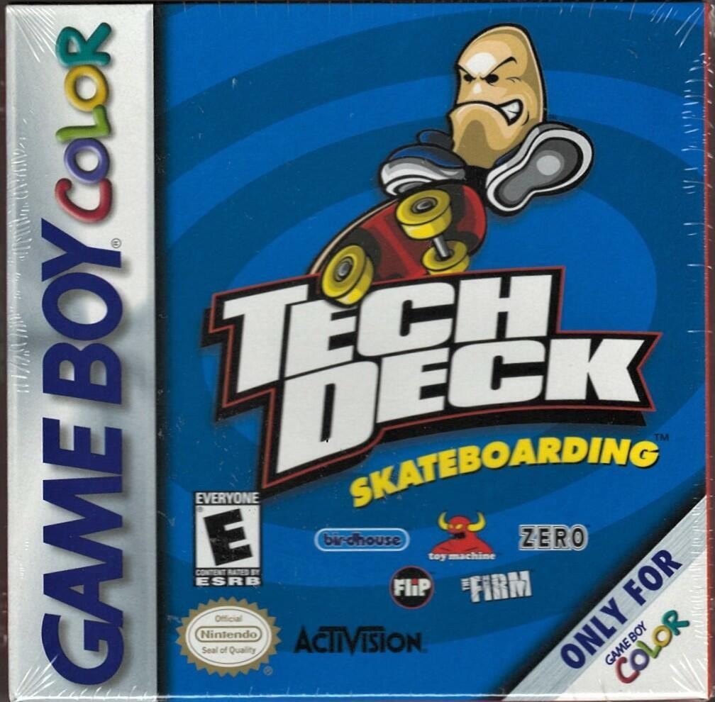 Tech Deck Skateboarding GBC (Brand New Factory Sealed US Version) Game Boy Advan 北米版 GBC ゲームボーイカラー 海外版ソフト