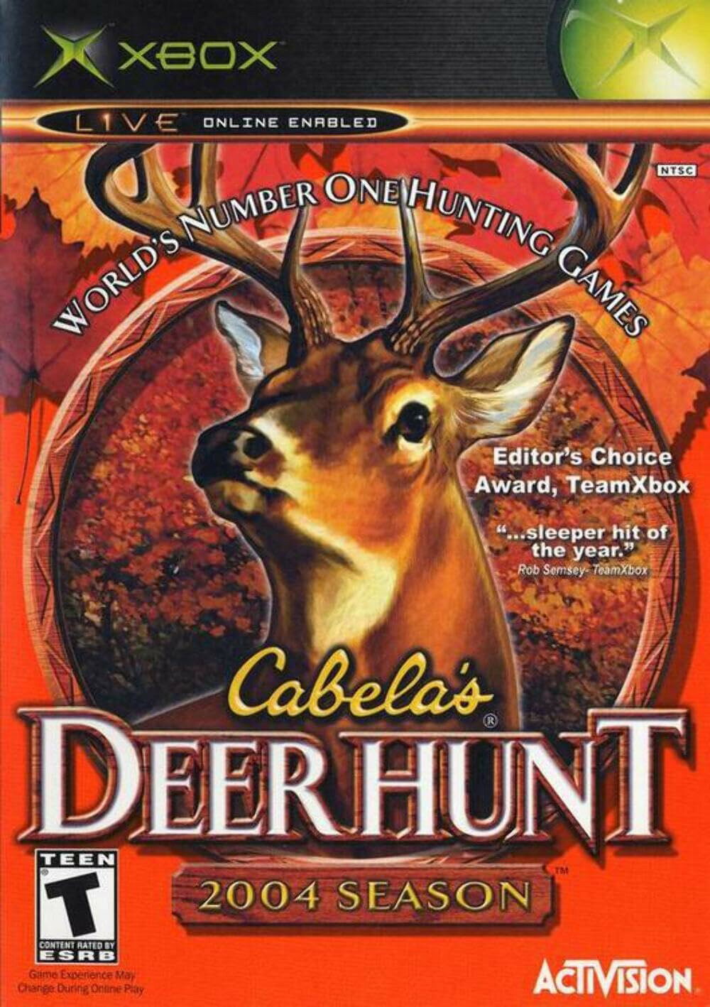 Cabela's Deer Hunter: 2004 Season - Xbox 北米版 Xbox Xbox(初代) 海外版ソフト