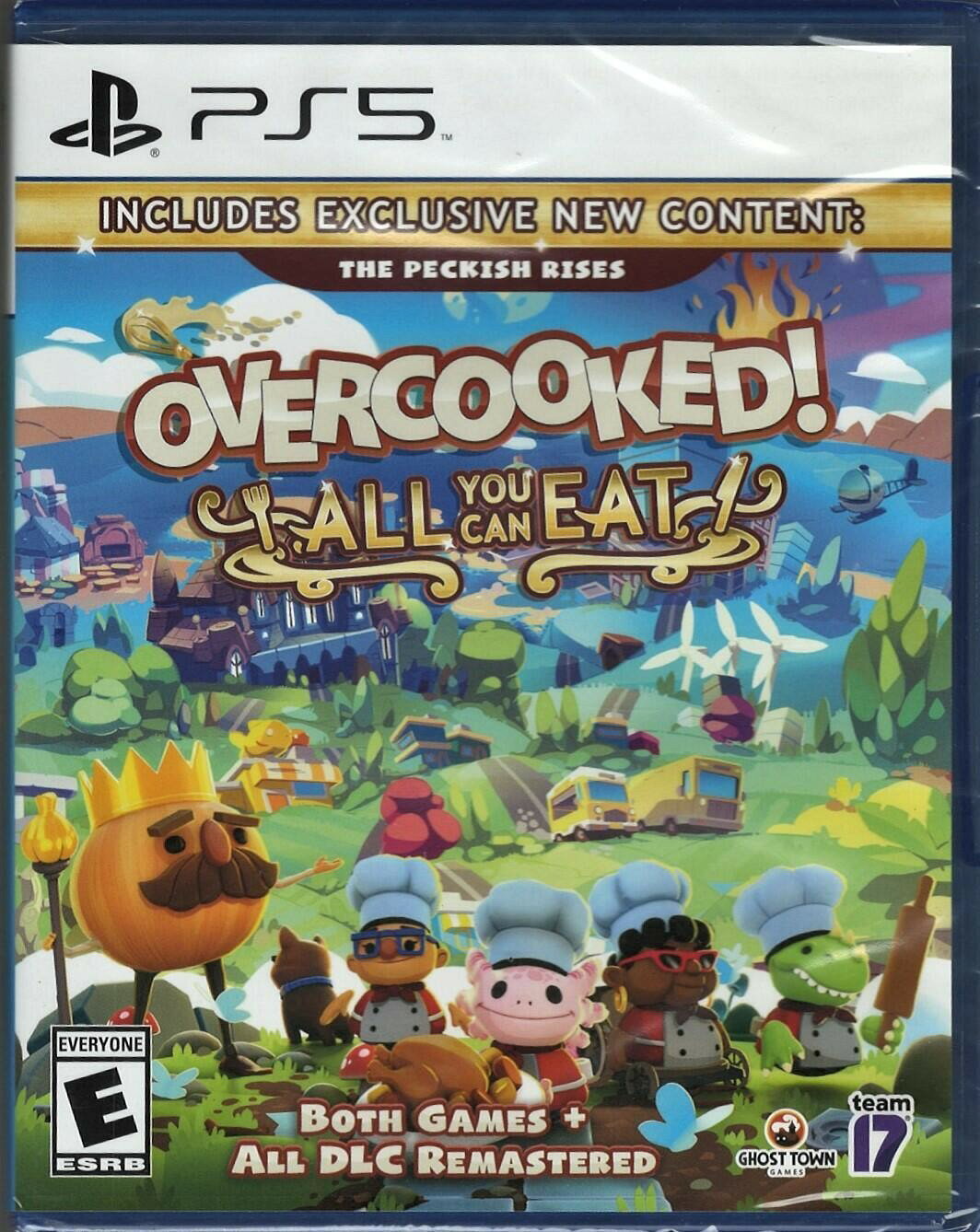 Overcooked! All You Can Eat PS5 (Brand New Factory Sealed US Version) PlayStatio 北米版 PS5 プレイステーション5 海外版ソフト