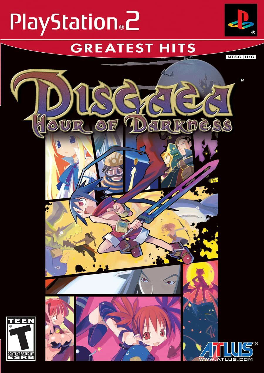 Disgaea: Hour Of Darkness (Greatest Hits) - PlayStation 2 北米版 PS2 プレイステーション2 海外版ソフト