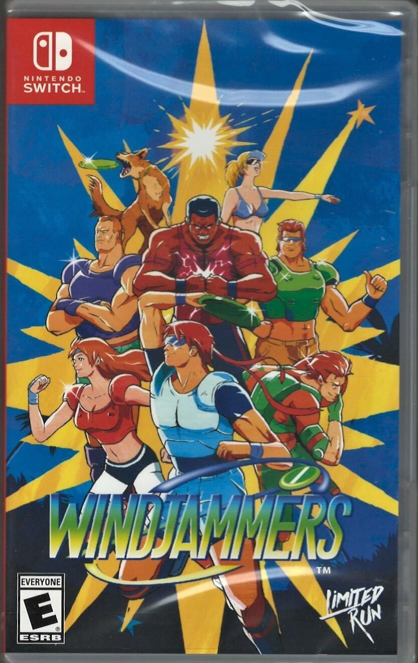 Windjammers NSW (Brand New Factory Sealed US Version) Nintendo Switch 北米版 Switch ニンテンドースイッチ 海外版ソフト
