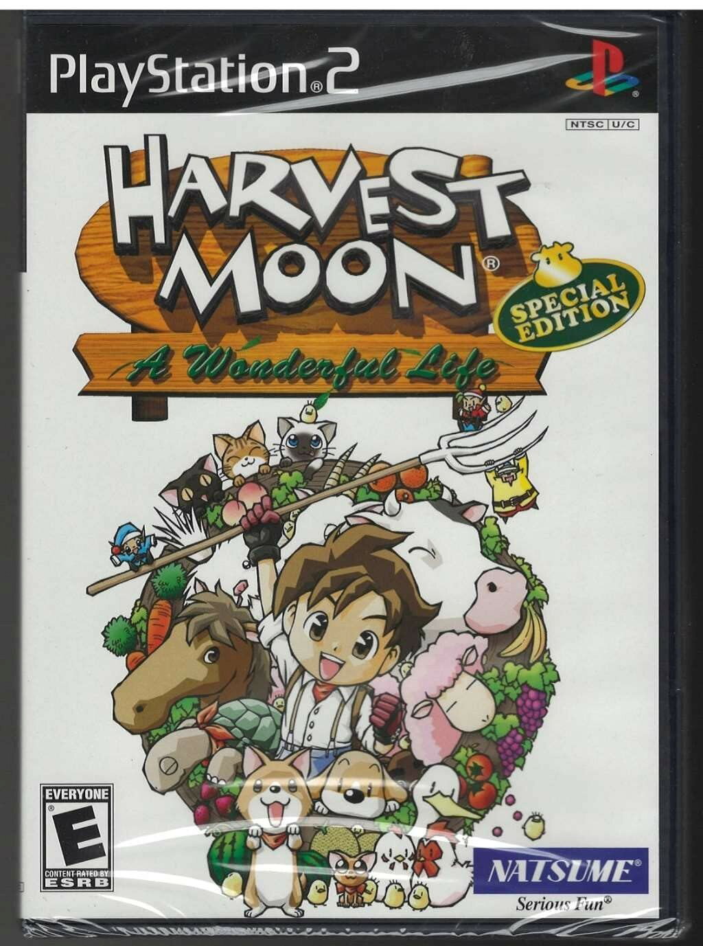 Harvest Moon A Wonderful Life Special Edition - PlayStation 2 北米版 PS2 プレイステーション2 海外版ソフト