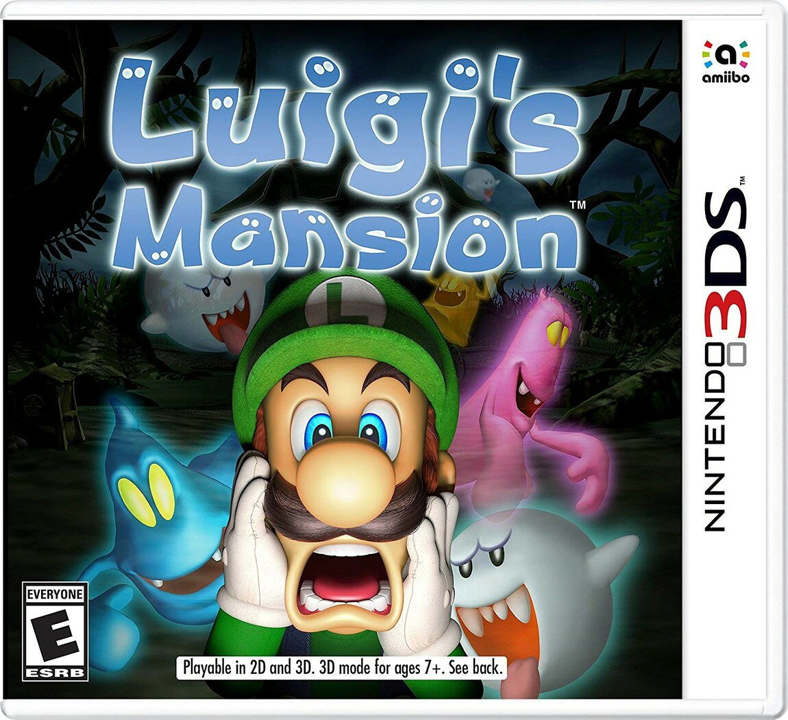 Luigi's Mansion - Nintendo 3DS 北米版 3DS ニンテンドー3DS 海外版ソフト
