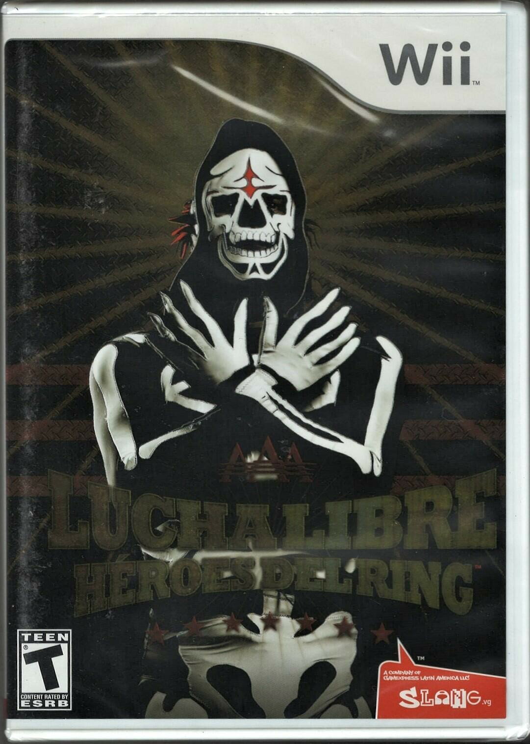 Lucha Libre: Heroes del Ring - Nintendo Wii 北米版 Wii Wii 海外版ソフト