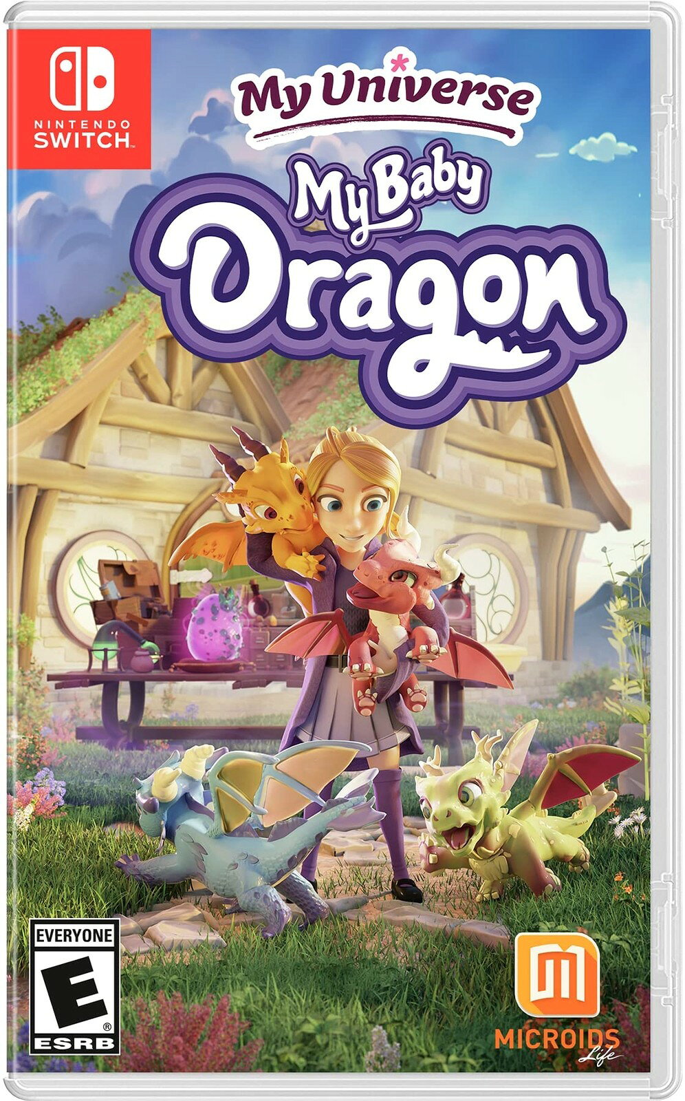 PRODUCT DETAILS 【商品情報】・商品名：My Universe: My Baby Dragon - Nintendo Switch・対応機種：ニンテンドースイッチ（Switch）・仕様：北米版（NTSC-U/C）・言語：英語【コンディション】・新品未開封の海外直輸入品です。・パッケージに輸送によるスレ・小傷がある場合があります。 ■ 北米版ゲームについてのご注意（必ずお読みください） 【北米版 ゲームについてのご注意】こちらの商品は、北米版（海外仕様）のゲームソフトです。・ニンテンドースイッチ（Switch）本体はリージョンフリーのため、日本国内の本体でもプレイいただけます。・ゲーム内の表示および音声は、基本的に英語です。日本語には対応していない場合があります。・オンライン機能・ダウンロードコンテンツ等は、アカウントの地域により利用できない場合があります。・海外版であることを理由とした返品・交換はお受けできません。 ■ ご注意 ・掲載画像は実物に近い色味になるよう調整しておりますが、ご利用の環境により差異が生じる場合があります。・複数店舗で在庫を共有しているため、ご注文後に在庫切れとなる場合がございます。・海外倉庫からのお取り寄せのため、発送までに数日〜2〜3週間程度かかる場合があります。 ■ 納期についてお届けの目安を必ずご確認ください。 ご注意 海外からの輸入品となります。海外輸送のため、外箱に軽微なスレ等がある場合がございますが、商品本体には影響ございません。 ※在庫状況は仕入先の在庫情報をもとに出来る限り正確に表示しておりますが、取寄せ商品のため、タイミングによりご注文後に欠品・キャンセルとなる場合がございます。