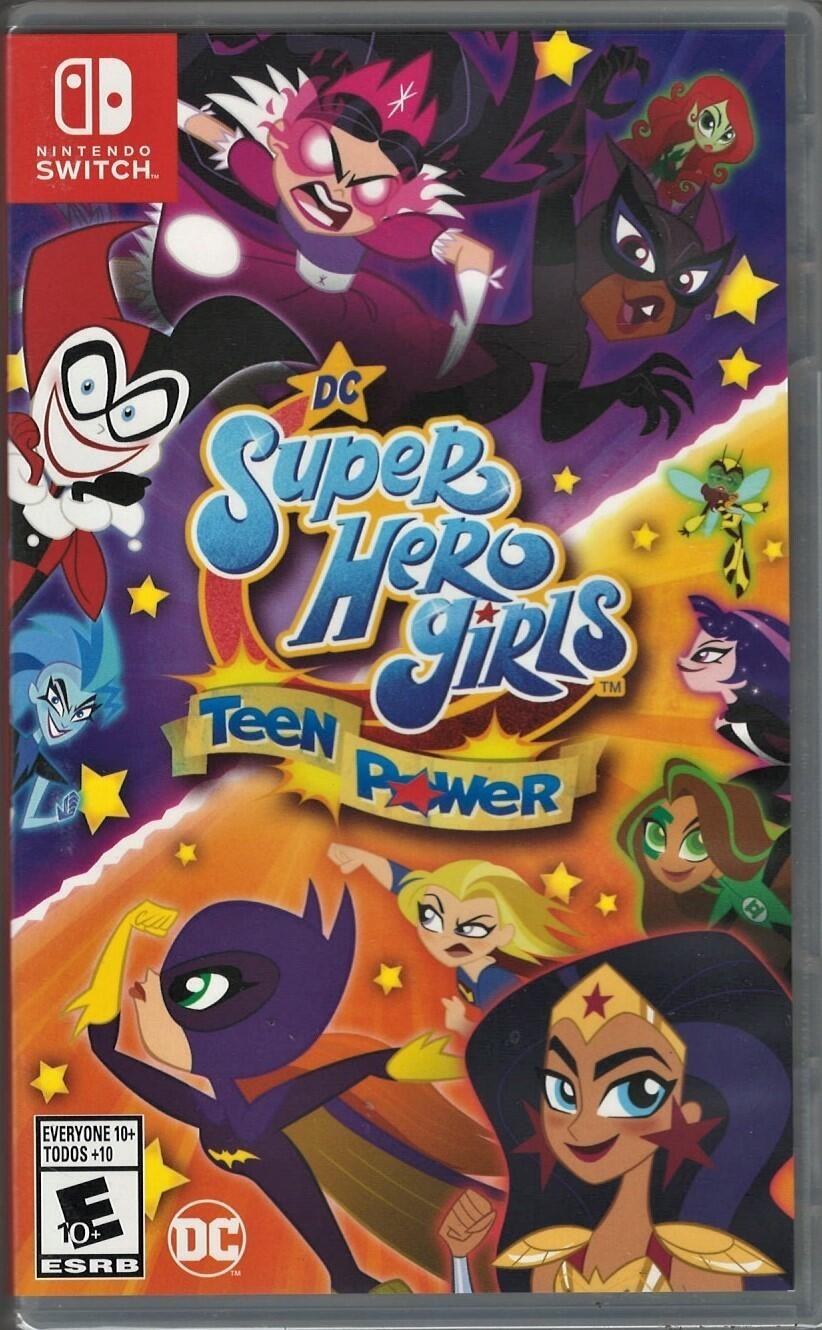 DC Super Hero Girls: Teen Power - Nintendo Switch 北米版 Switch ニンテンドースイッチ 海外版ソフト