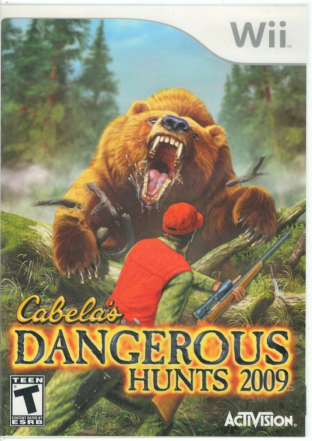 Cabela''s Dangerous Hunts 2009 WII (Brand New Factory Sealed US Version) Nintend 北米版 Wii Wii 海外版ソフト