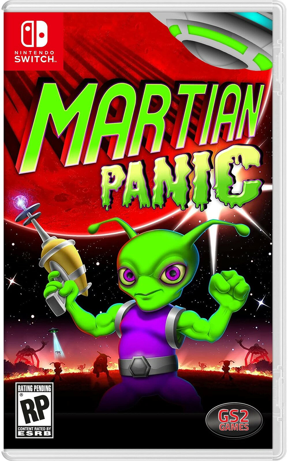 Martian Panic - Nintendo Switch 北米版 Switch ニンテンドースイッチ 海外版ソフト