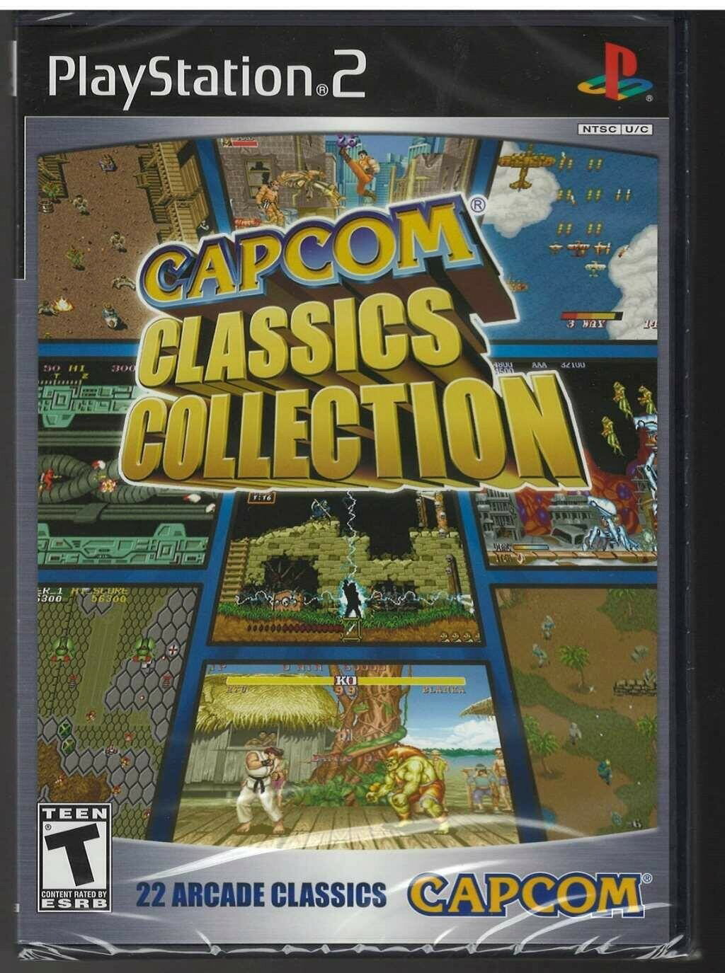 Capcom Classics Collection - PlayStation 2 北米版 PS2 プレイステーション2 海外版ソフト