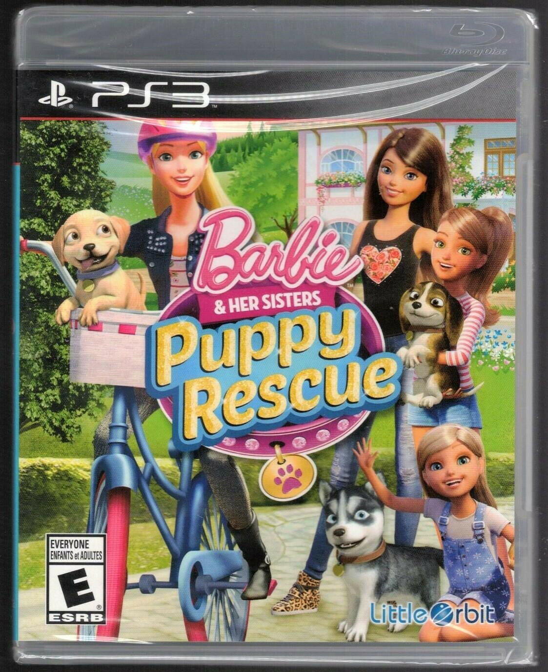 Barbie and Her Sisters: Puppy Rescue PS3 (Brand New Factory Sealed US Version) P 北米版 PS3 プレイステーション3 海外版ソフト