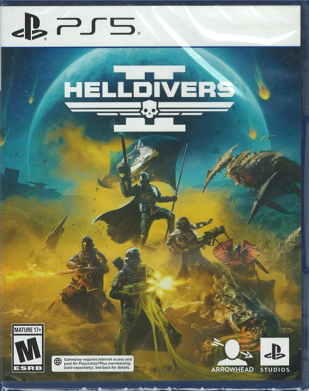 Helldivers 2 - PlayStation 5 北米版 PS5 プレイステーション5 海外版ソフト