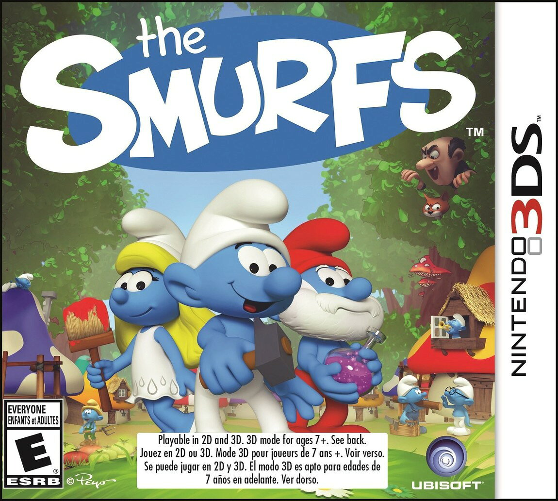 The Smurfs - Nintendo 3DS 北米版 3DS ニンテンドー3DS 海外版ソフト