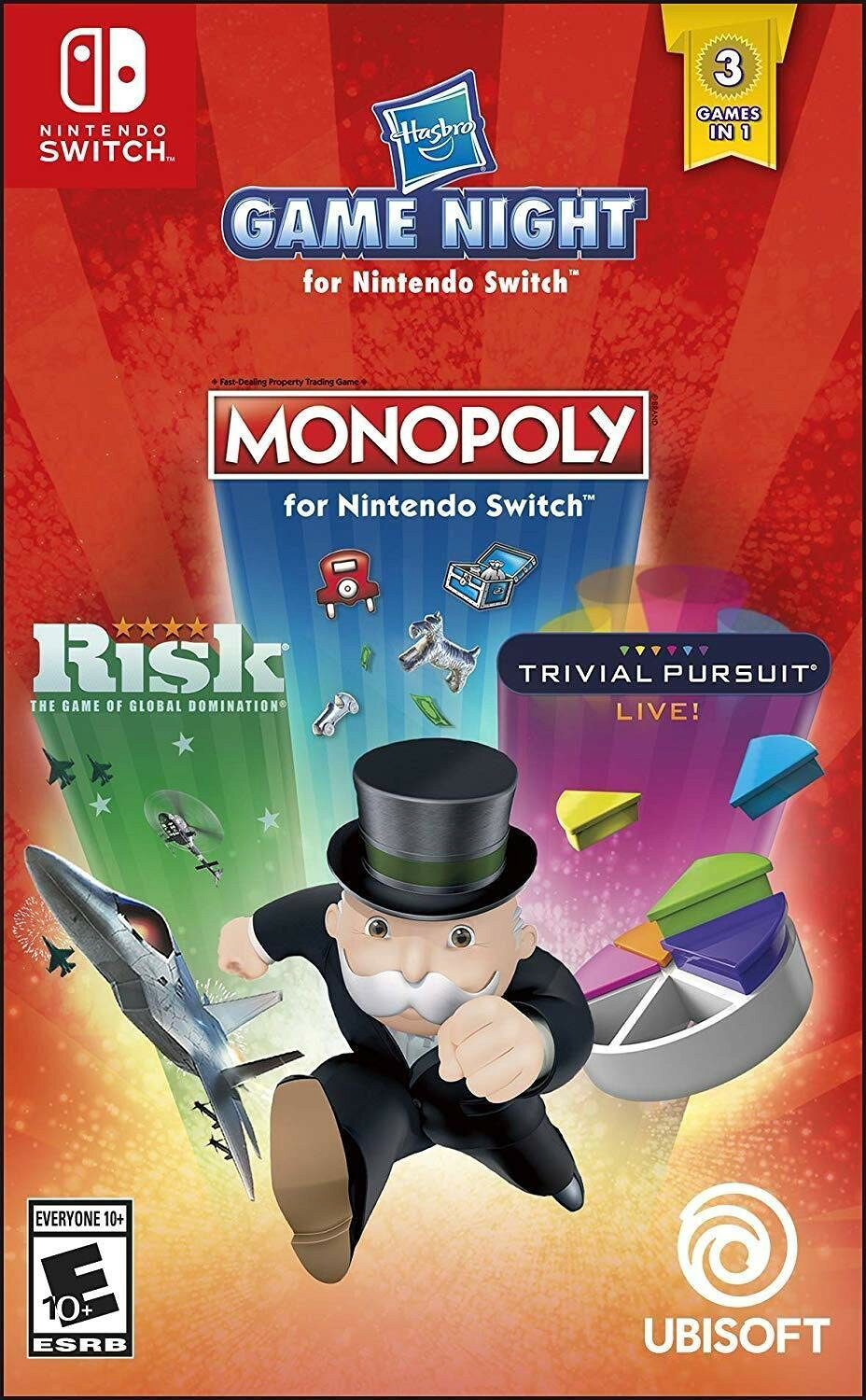 Hasbro Game Night - Nintendo Switch 北米版 Switch ニンテンドースイッチ 海外版ソフト