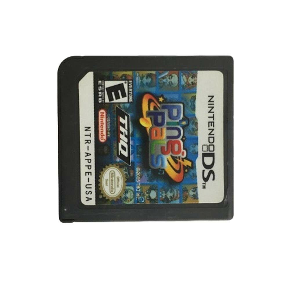 PRODUCT DETAILS 【商品情報】・商品名：Ping Pals - Nintendo DS・対応機種：ニンテンドーDS（DS）・仕様：北米版（NTSC-U/C）・言語：英語【コンディション】・新品未開封の海外直輸入品です。・パッケージに輸送によるスレ・小傷がある場合があります。 ■ 北米版ゲームについてのご注意（必ずお読みください） 【北米版 ゲームについてのご注意】こちらの商品は、北米版（海外仕様）のゲームソフトです。・ニンテンドーDS（DS）本体はリージョンフリーのため、日本国内の本体でもプレイいただけます。・ゲーム内の表示および音声は、基本的に英語です。日本語には対応していない場合があります。・オンライン機能・ダウンロードコンテンツ等は、アカウントの地域により利用できない場合があります。・海外版であることを理由とした返品・交換はお受けできません。 ■ ご注意 ・掲載画像は実物に近い色味になるよう調整しておりますが、ご利用の環境により差異が生じる場合があります。・複数店舗で在庫を共有しているため、ご注文後に在庫切れとなる場合がございます。・海外倉庫からのお取り寄せのため、発送までに数日〜2〜3週間程度かかる場合があります。 ■ 納期についてお届けの目安を必ずご確認ください。 ご注意 海外からの輸入品となります。海外輸送のため、外箱に軽微なスレ等がある場合がございますが、商品本体には影響ございません。 ※在庫状況は仕入先の在庫情報をもとに出来る限り正確に表示しておりますが、取寄せ商品のため、タイミングによりご注文後に欠品・キャンセルとなる場合がございます。