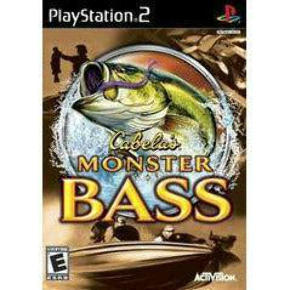Cabela's Monster Bass - PlayStation 2 北米版 PS2 プレイステーション2 海外版ソフト