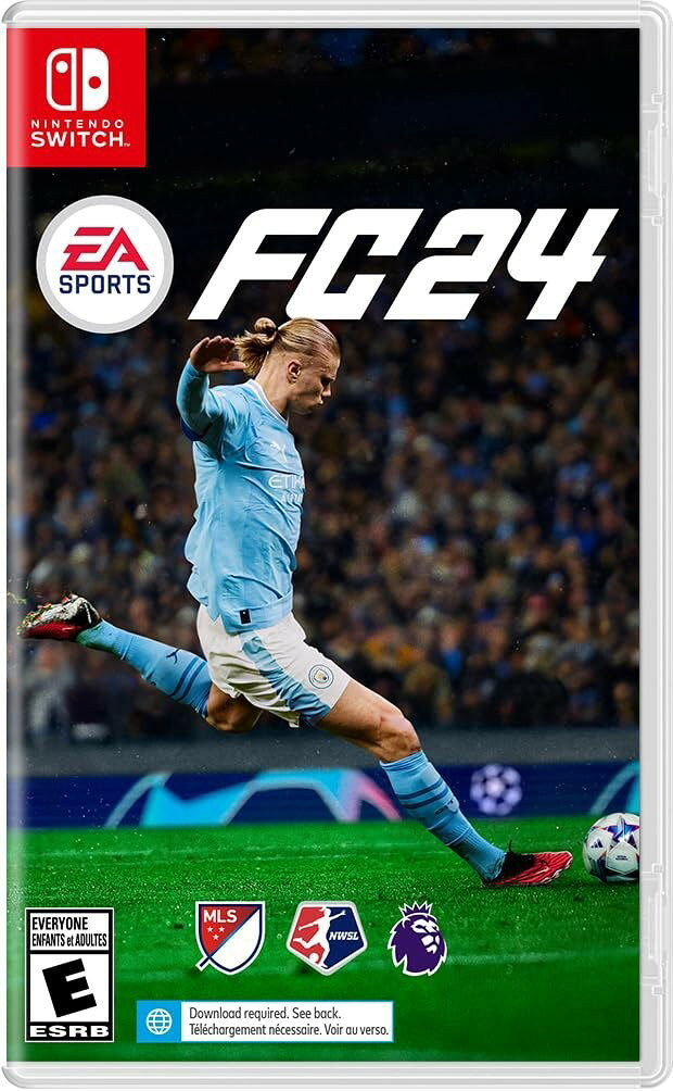 PRODUCT DETAILS 【商品情報】・商品名：EA SPORTS FC 24 - Nintendo Switch・対応機種：ニンテンドースイッチ（Switch）・仕様：北米版（NTSC-U/C）・言語：英語【コンディション】・新品未開封の海外直輸入品です。・パッケージに輸送によるスレ・小傷がある場合があります。 ■ 北米版ゲームについてのご注意（必ずお読みください） 【北米版 ゲームについてのご注意】こちらの商品は、北米版（海外仕様）のゲームソフトです。・ニンテンドースイッチ（Switch）本体はリージョンフリーのため、日本国内の本体でもプレイいただけます。・ゲーム内の表示および音声は、基本的に英語です。日本語には対応していない場合があります。・オンライン機能・ダウンロードコンテンツ等は、アカウントの地域により利用できない場合があります。・海外版であることを理由とした返品・交換はお受けできません。 ■ ご注意 ・掲載画像は実物に近い色味になるよう調整しておりますが、ご利用の環境により差異が生じる場合があります。・複数店舗で在庫を共有しているため、ご注文後に在庫切れとなる場合がございます。・海外倉庫からのお取り寄せのため、発送までに数日〜2〜3週間程度かかる場合があります。 ■ 納期についてお届けの目安を必ずご確認ください。 ご注意 海外からの輸入品となります。海外輸送のため、外箱に軽微なスレ等がある場合がございますが、商品本体には影響ございません。 ※在庫状況は仕入先の在庫情報をもとに出来る限り正確に表示しておりますが、取寄せ商品のため、タイミングによりご注文後に欠品・キャンセルとなる場合がございます。