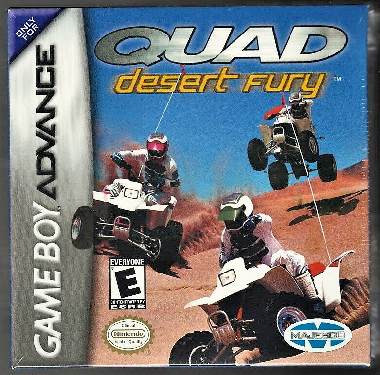Quad Desert Fury GBA (Brand New Factory Sealed US Version) Game Boy Advance 北米版 GBA ゲームボーイアドバンス 海外版ソフト
