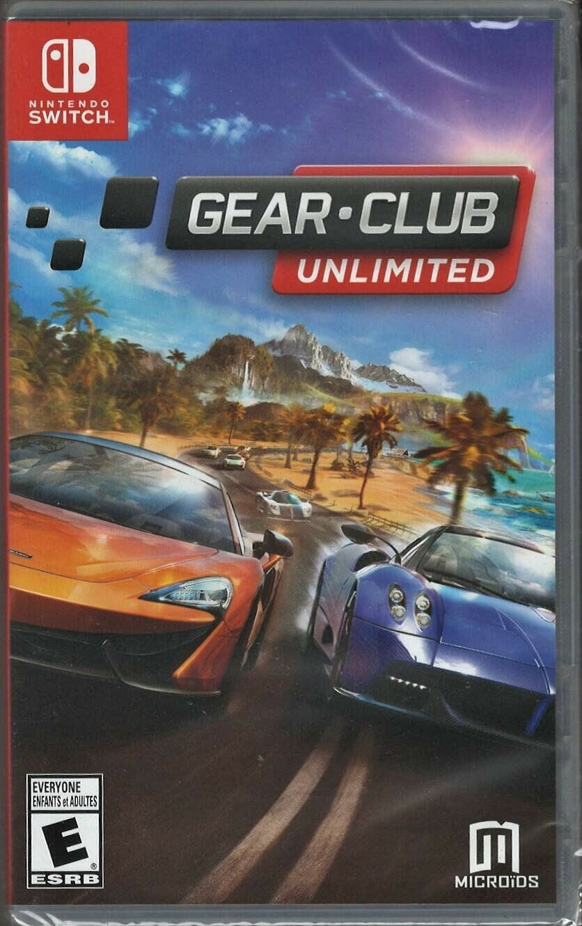 Gear Club Unlimited NSW (Brand New Factory Sealed US Version) Nintendo Switch 北米版 Switch ニンテンドースイッチ 海外版ソフト