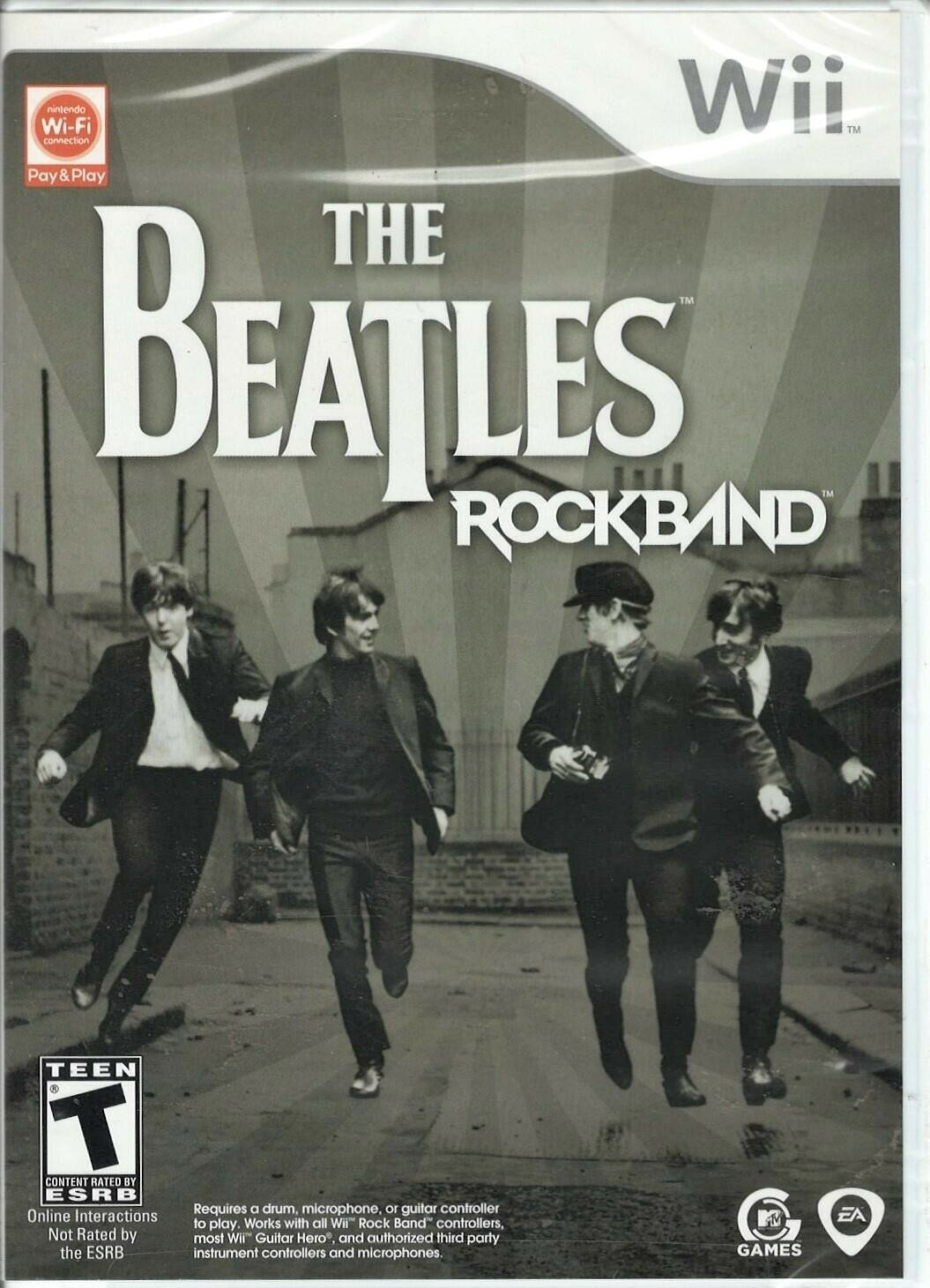 PRODUCT DETAILS 【商品情報】・商品名：The Beatles: Rock Band (Game Only) WII (Brand New Factory Sealed US Version) Nin・対応機種：Wii（Wii）・仕様：北米版（NTSC-U/C）・言語：英語【コンディション】・新品未開封の海外直輸入品です。・パッケージに輸送によるスレ・小傷がある場合があります。 ■ 北米版ゲームについてのご注意（必ずお読みください） 【北米版 ゲームについてのご注意】こちらの商品は、海外仕様のゲームソフトです。・Wii（Wii）は本体にリージョン制限があるため、日本国内の本体では通常そのままプレイすることはできません。・北米版の本体など、ソフトに対応した本体が必要です。・ゲーム内の表示および音声は、基本的に英語などの外国語です。日本語には対応していない場合があります。・映像方式や接続するテレビ・モニターによっては、正常に表示されない場合があります。・海外版であることや、お手持ちの本体で使用できないことを理由とした返品・交換はお受けできません。 ■ ご注意 ・掲載画像は実物に近い色味になるよう調整しておりますが、ご利用の環境により差異が生じる場合があります。・複数店舗で在庫を共有しているため、ご注文後に在庫切れとなる場合がございます。・海外倉庫からのお取り寄せのため、発送までに数日〜2〜3週間程度かかる場合があります。 ■ 納期についてお届けの目安を必ずご確認ください。 ご注意 海外からの輸入品となります。海外輸送のため、外箱に軽微なスレ等がある場合がございますが、商品本体には影響ございません。 ※在庫状況は仕入先の在庫情報をもとに出来る限り正確に表示しておりますが、取寄せ商品のため、タイミングによりご注文後に欠品・キャンセルとなる場合がございます。