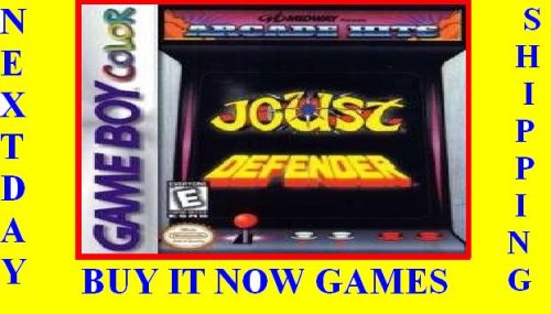 PRODUCT DETAILS 【商品情報】・商品名：Midway Arcade Hits: Joust & Defender・対応機種：ゲームボーイカラー（Game Boy Color）・仕様：北米版・言語：英語【コンディション】・新品・海外直輸入品です。・パッケージに輸送によるスレ・小傷がある場合があります。 ■ 日本国内の本体でプレイいただけます ゲームボーイカラーはリージョンフリーのため、北米版のソフトも日本国内で購入された本体でそのままプレイいただけます。対応本体：ゲームボーイカラー／ゲームボーイアドバンス／ゲームボーイアドバンスSP ■ 北米版ゲームについてのご注意（必ずお読みください） ・ゲーム内の表示および音声は英語です。日本語には対応しておりません。・ゲームボーイミクロ、ニンテンドーDS／DS Lite以降の本体には、ゲームボーイカラーの互換機能がないためプレイできません。・ゲームボーイカラー専用ソフト（黒色のカートリッジ）は、初代ゲームボーイ／ゲームボーイポケット／ゲームボーイライトではプレイできません。・パッケージ・取扱説明書はすべて英語表記です。・海外版であること、およびお手持ちの本体で使用できないことを理由とした返品・交換はお受けできません。 ■ ご注意 ・掲載画像は実物に近い色味になるよう調整しておりますが、ご利用の環境により差異が生じる場合があります。・複数店舗で在庫を共有しているため、ご注文後に在庫切れとなる場合がございます。・海外倉庫からのお取り寄せのため、発送までに数日〜2〜3週間程度かかる場合があります。 ■ 納期についてお届けの目安を必ずご確認ください。 ご注意 海外からの輸入品となります。海外輸送のため、外箱に軽微なスレ等がある場合がございますが、商品本体には影響ございません。 ※在庫状況は仕入先の在庫情報をもとに出来る限り正確に表示しておりますが、取寄せ商品のため、タイミングによりご注文後に欠品・キャンセルとなる場合がございます。