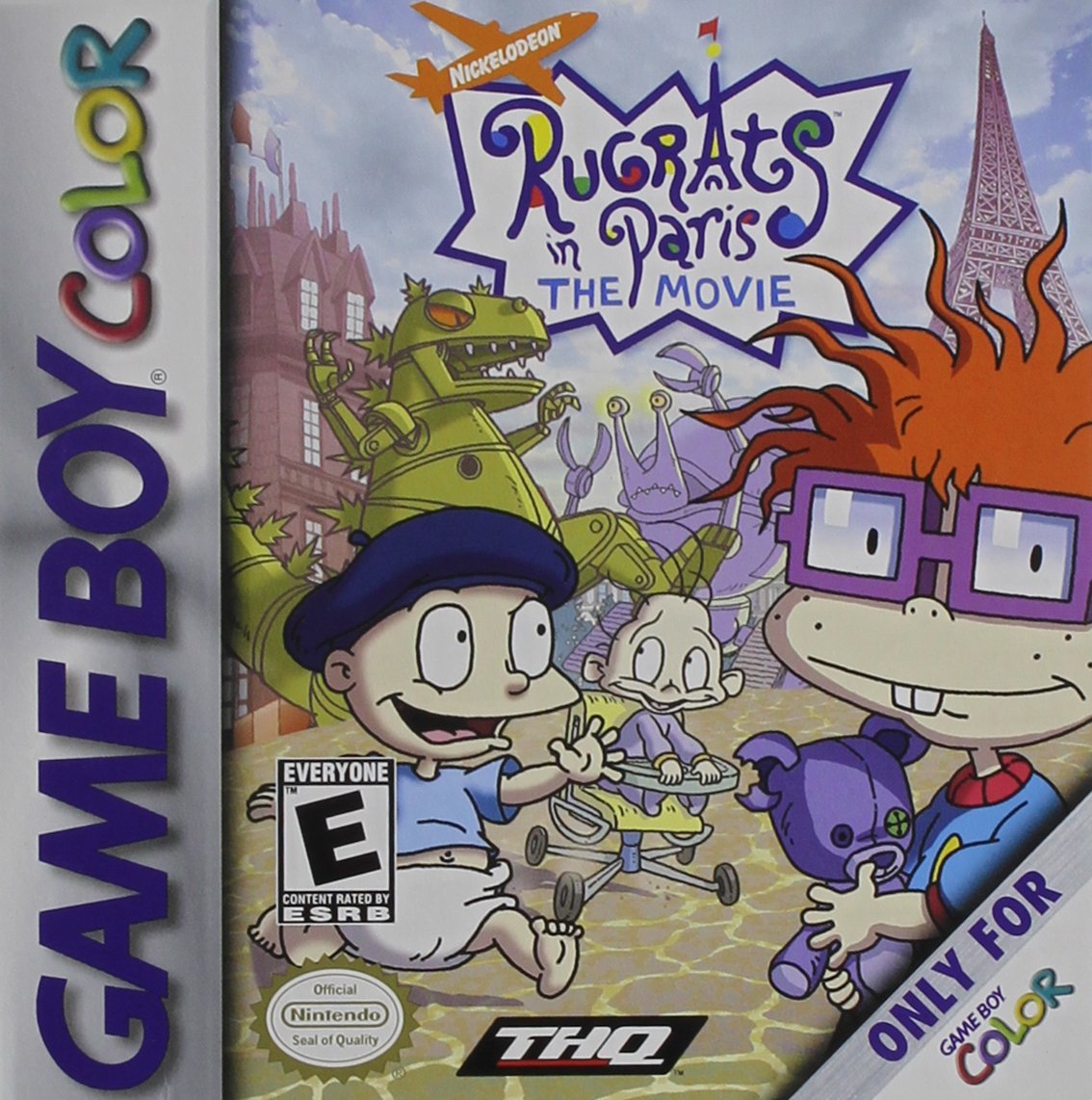 Rugrats In Paris: The Movie 北米版 ゲームボーイカラー GBC 海外版ソフト
