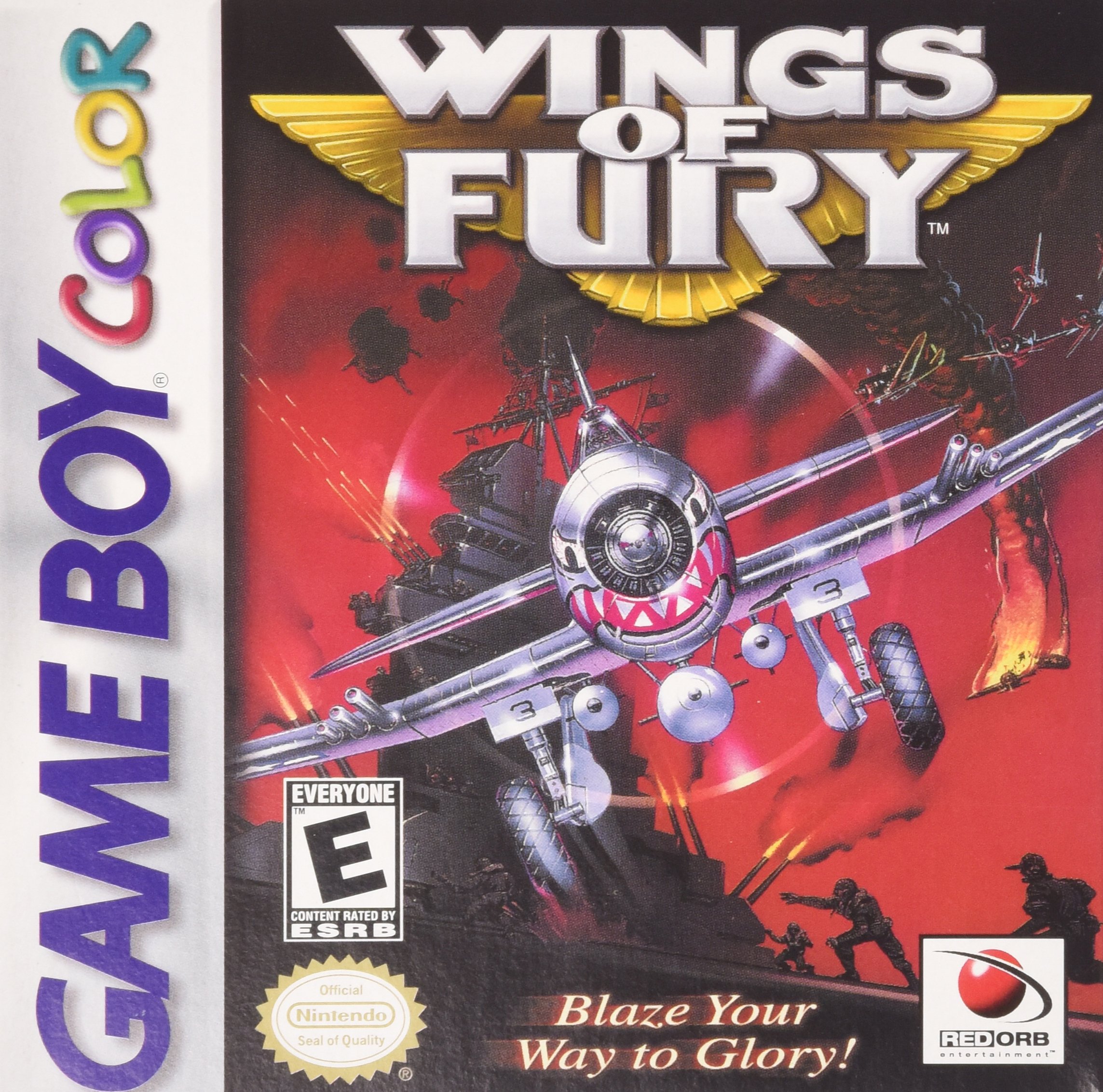 Wings of Fury 北米版 ゲームボーイカラー GBC 海外版ソフト