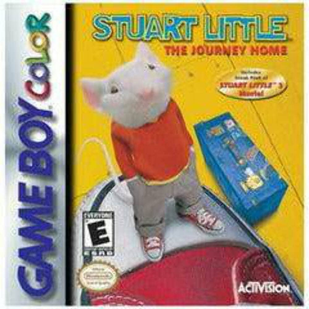 PRODUCT DETAILS 【商品情報】・商品名：Stuart Little: The Journey Home・対応機種：ゲームボーイカラー（Game Boy Color）・仕様：北米版・言語：英語【コンディション】・新品・海外直輸入品です。・パッケージに輸送によるスレ・小傷がある場合があります。 ■ 日本国内の本体でプレイいただけます ゲームボーイカラーはリージョンフリーのため、北米版のソフトも日本国内で購入された本体でそのままプレイいただけます。対応本体：ゲームボーイカラー／ゲームボーイアドバンス／ゲームボーイアドバンスSP ■ 北米版ゲームについてのご注意（必ずお読みください） ・ゲーム内の表示および音声は英語です。日本語には対応しておりません。・ゲームボーイミクロ、ニンテンドーDS／DS Lite以降の本体には、ゲームボーイカラーの互換機能がないためプレイできません。・ゲームボーイカラー専用ソフト（黒色のカートリッジ）は、初代ゲームボーイ／ゲームボーイポケット／ゲームボーイライトではプレイできません。・パッケージ・取扱説明書はすべて英語表記です。・海外版であること、およびお手持ちの本体で使用できないことを理由とした返品・交換はお受けできません。 ■ ご注意 ・掲載画像は実物に近い色味になるよう調整しておりますが、ご利用の環境により差異が生じる場合があります。・複数店舗で在庫を共有しているため、ご注文後に在庫切れとなる場合がございます。・海外倉庫からのお取り寄せのため、発送までに数日〜2〜3週間程度かかる場合があります。 ■ 納期についてお届けの目安を必ずご確認ください。 ご注意 海外からの輸入品となります。海外輸送のため、外箱に軽微なスレ等がある場合がございますが、商品本体には影響ございません。 ※在庫状況は仕入先の在庫情報をもとに出来る限り正確に表示しておりますが、取寄せ商品のため、タイミングによりご注文後に欠品・キャンセルとなる場合がございます。