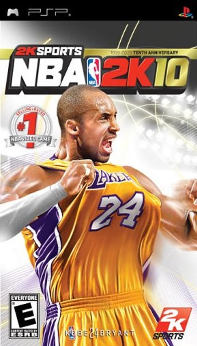 NBA 2K10 - Sony PSP 北米版 PSP プレイステーションポータブル 海外版ソフト