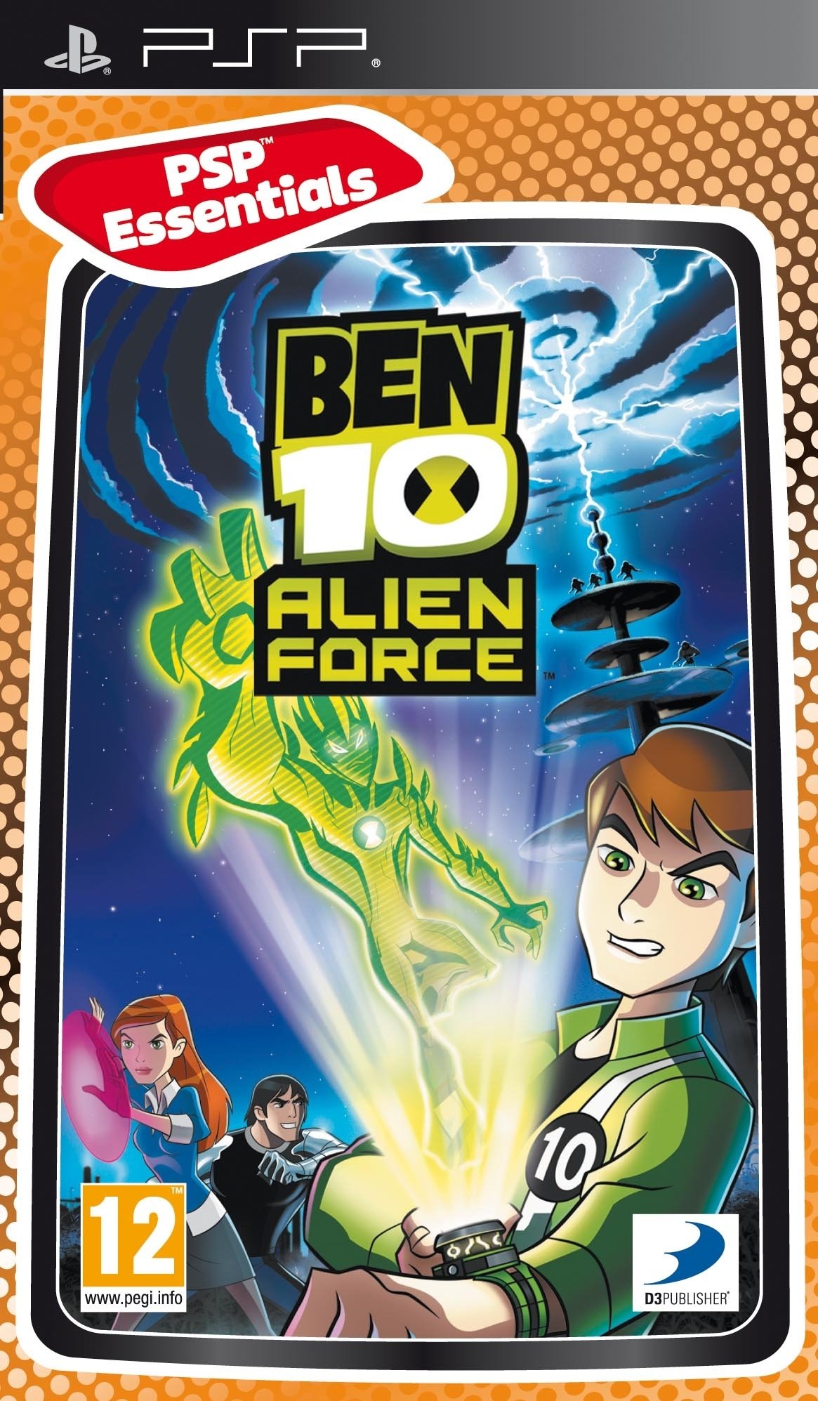 PRODUCT DETAILS 【商品情報】・商品名：Ben 10 - Alien Force Essentials Pack (Sony PSP)・対応機種：PSP（プレイステーション・ポータブル）・仕様：北米版・言語：英語【コンディション】・新品・海外直輸入品です。・パッケージに輸送によるスレ・小傷がある場合があります。 ■ 日本国内のPSP本体でプレイいただけます PSPのUMDゲームはリージョンフリーのため、北米版のソフトも日本国内で購入された本体でそのままプレイいただけます。対応本体：PSP-1000／2000／3000 ■ 北米版ゲームについてのご注意（必ずお読みください） ・ゲーム内の表示および音声は英語です。日本語には対応しておりません。・PSP go（PSP-N1000）はUMDドライブを搭載していないため、本商品はプレイできません。・PSP向けのPlayStation Storeはサービスを終了しているため、追加コンテンツ（DLC）のダウンロードはご利用いただけません。・パッケージ・取扱説明書はすべて英語表記です。・海外版であること、およびお手持ちの本体で使用できないことを理由とした返品・交換はお受けできません。 ■ ご注意 ・掲載画像は実物に近い色味になるよう調整しておりますが、ご利用の環境により差異が生じる場合があります。・複数店舗で在庫を共有しているため、ご注文後に在庫切れとなる場合がございます。・海外倉庫からのお取り寄せのため、発送までに数日〜2〜3週間程度かかる場合があります。 ■ 納期についてお届けの目安を必ずご確認ください。 ご注意 海外からの輸入品となります。海外輸送のため、外箱に軽微なスレ等がある場合がございますが、商品本体には影響ございません。 ※在庫状況は仕入先の在庫情報をもとに出来る限り正確に表示しておりますが、取寄せ商品のため、タイミングによりご注文後に欠品・キャンセルとなる場合がございます。