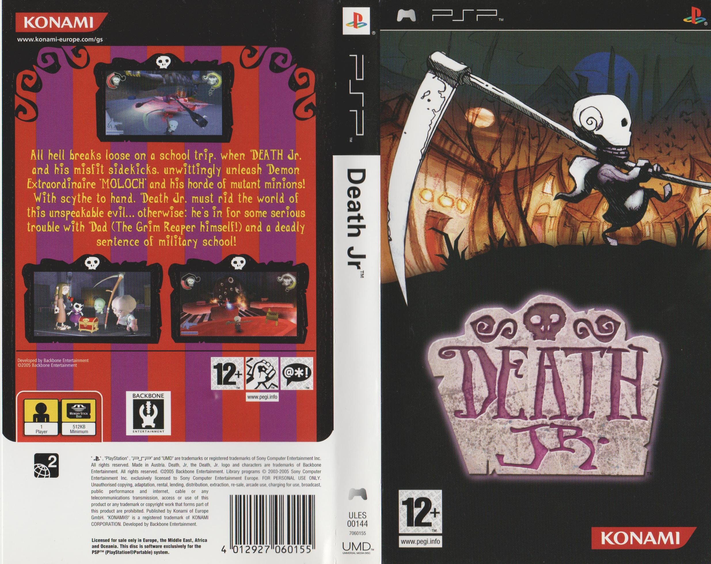 PRODUCT DETAILS 【商品情報】・商品名：Death Jr. - Sony PSP・対応機種：PSP（プレイステーション・ポータブル）・仕様：北米版・言語：英語【コンディション】・新品・海外直輸入品です。・パッケージに輸送によるスレ・小傷がある場合があります。 ■ 日本国内のPSP本体でプレイいただけます PSPのUMDゲームはリージョンフリーのため、北米版のソフトも日本国内で購入された本体でそのままプレイいただけます。対応本体：PSP-1000／2000／3000 ■ 北米版ゲームについてのご注意（必ずお読みください） ・ゲーム内の表示および音声は英語です。日本語には対応しておりません。・PSP go（PSP-N1000）はUMDドライブを搭載していないため、本商品はプレイできません。・PSP向けのPlayStation Storeはサービスを終了しているため、追加コンテンツ（DLC）のダウンロードはご利用いただけません。・パッケージ・取扱説明書はすべて英語表記です。・海外版であること、およびお手持ちの本体で使用できないことを理由とした返品・交換はお受けできません。 ■ ご注意 ・掲載画像は実物に近い色味になるよう調整しておりますが、ご利用の環境により差異が生じる場合があります。・複数店舗で在庫を共有しているため、ご注文後に在庫切れとなる場合がございます。・海外倉庫からのお取り寄せのため、発送までに数日〜2〜3週間程度かかる場合があります。 ■ 納期についてお届けの目安を必ずご確認ください。 ご注意 海外からの輸入品となります。海外輸送のため、外箱に軽微なスレ等がある場合がございますが、商品本体には影響ございません。 ※在庫状況は仕入先の在庫情報をもとに出来る限り正確に表示しておりますが、取寄せ商品のため、タイミングによりご注文後に欠品・キャンセルとなる場合がございます。